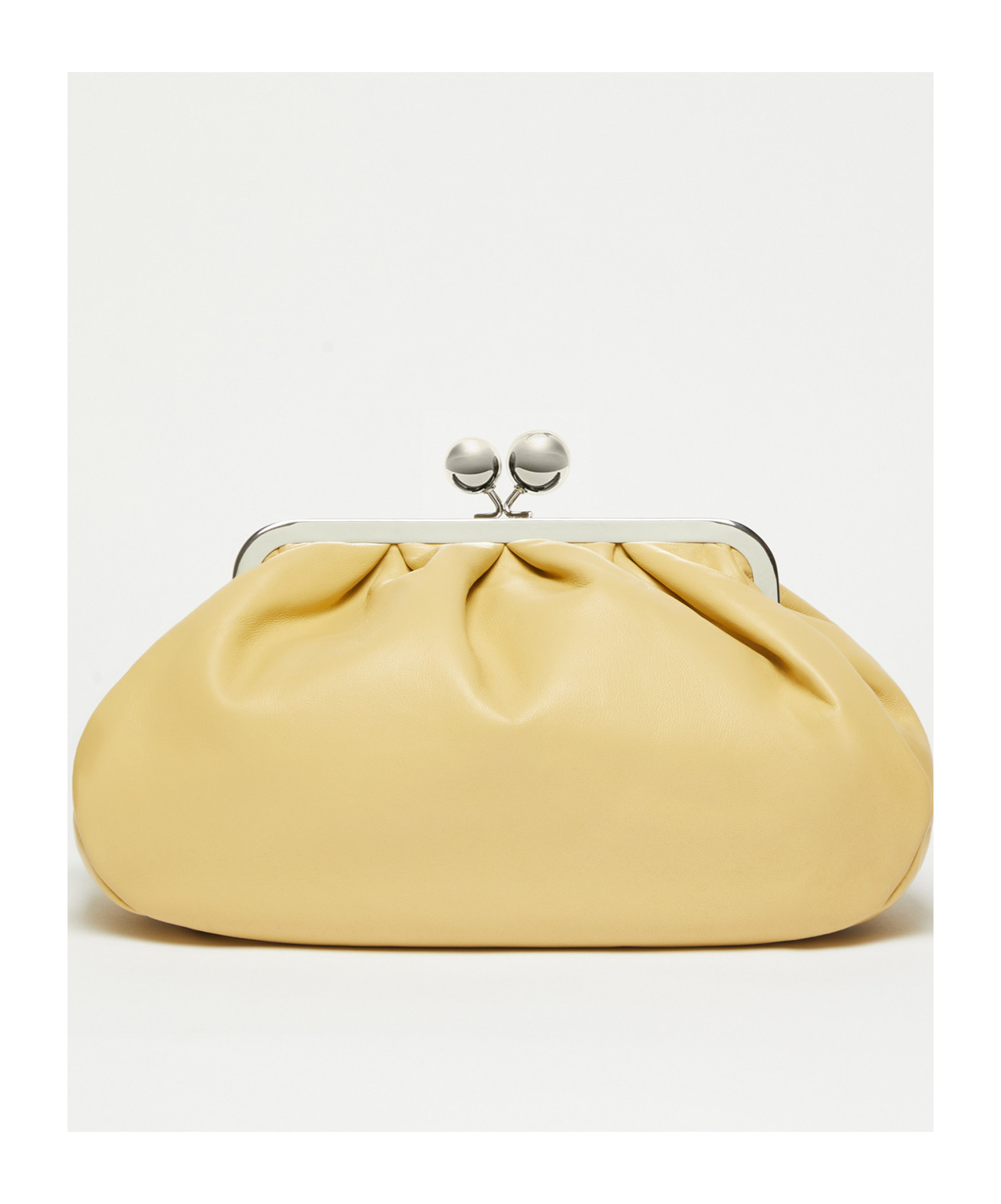 Weekend Max Mara Pasticcino Bag Medium "cubico" In Nappa In Nude