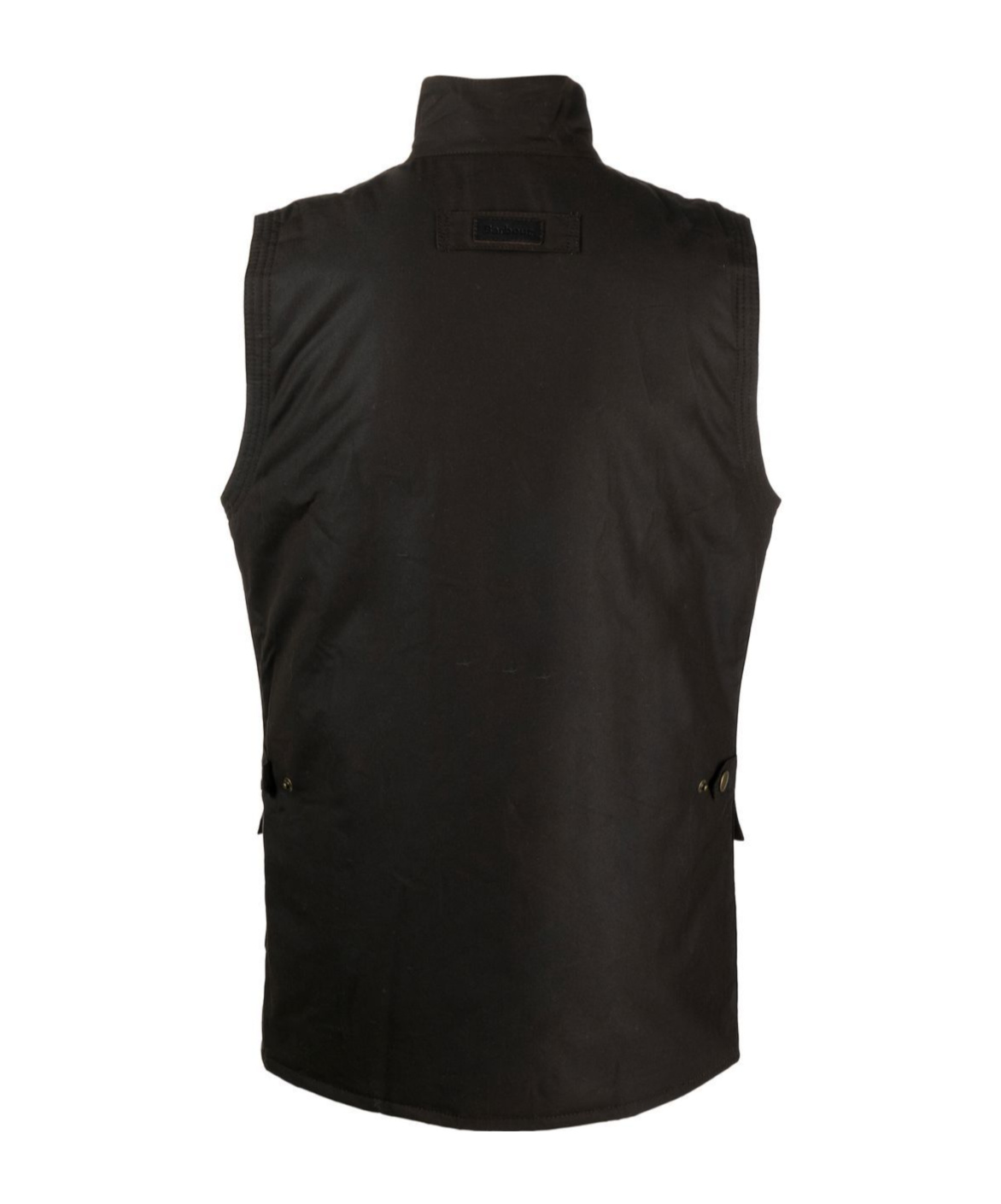Barbour Zipper Vest In Black