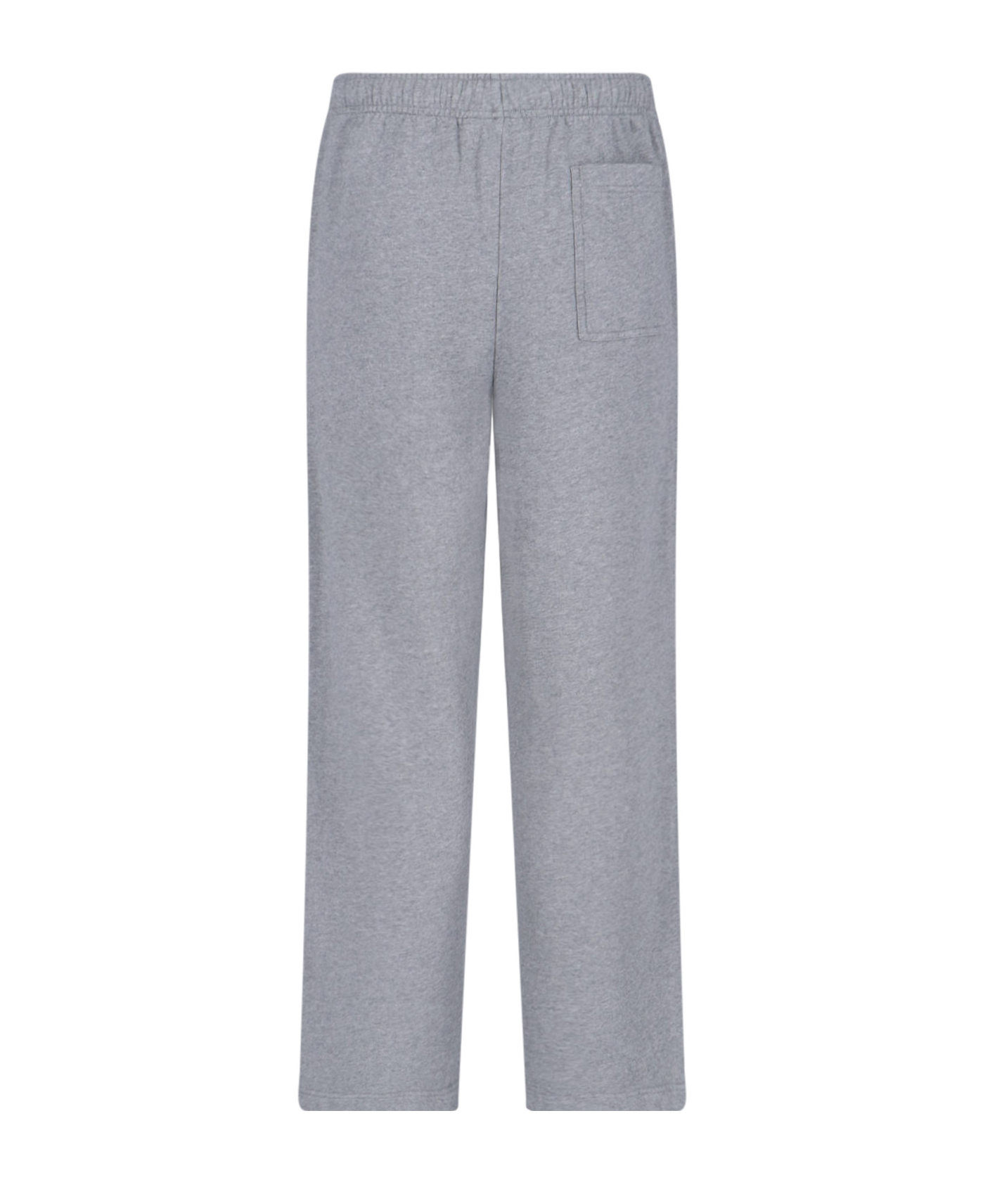 Shop Maison Kitsuné Bold Fox Head Track Pants In Gray