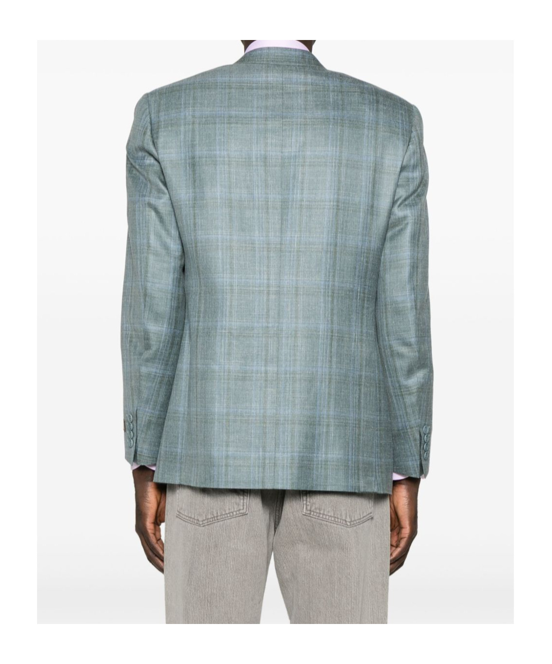 Canali Single-breasted Blazer In Gray