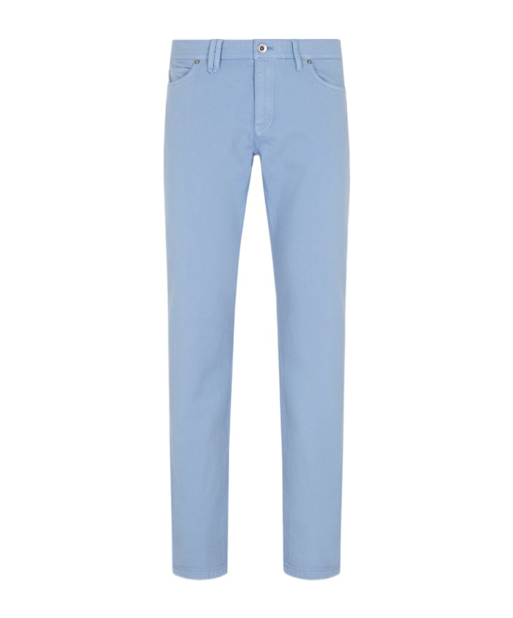 Brioni Slim Fit Jeans In Blue