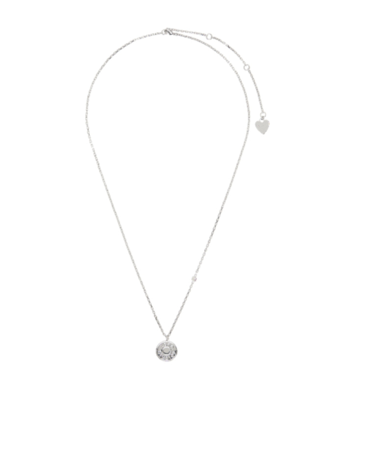 Acne Studios Pendant Necklace In White