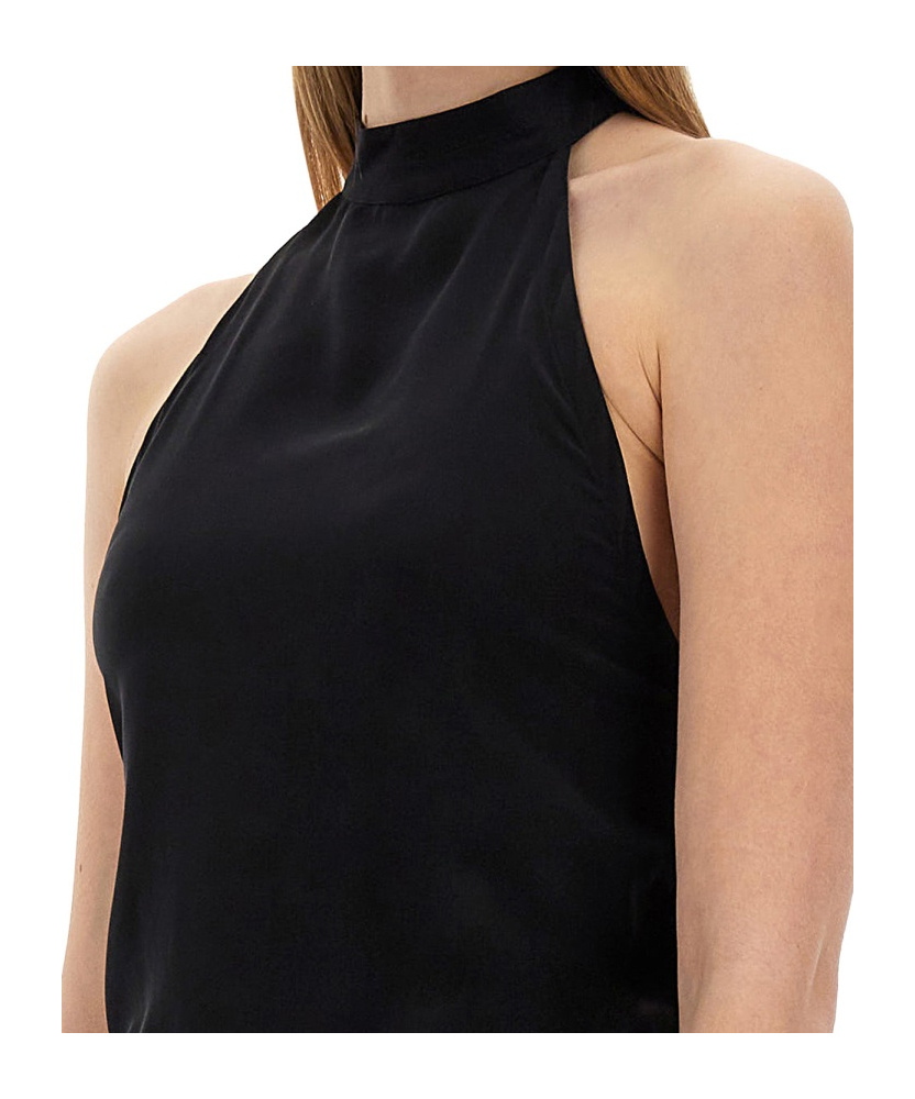 Alysi Halter-neck Maxi Dress