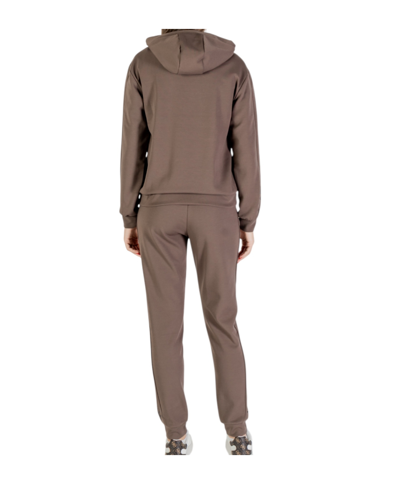 Ea7 Long-sleeved Sportswear Suit In Blue