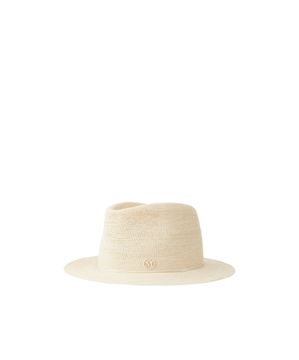 Maison Michel Andre Fedora Hat In Nude