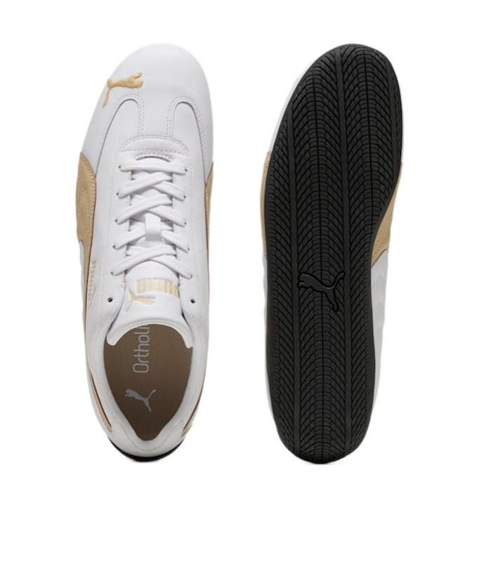 Puma Speedcat Leather Sneakers In White