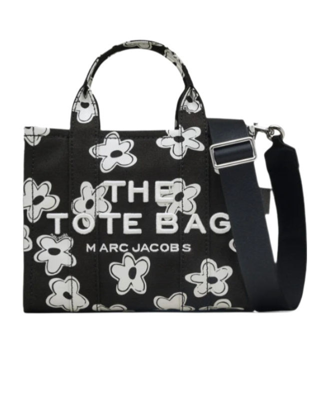 Marc Jacobs Zippered Handbag In Black