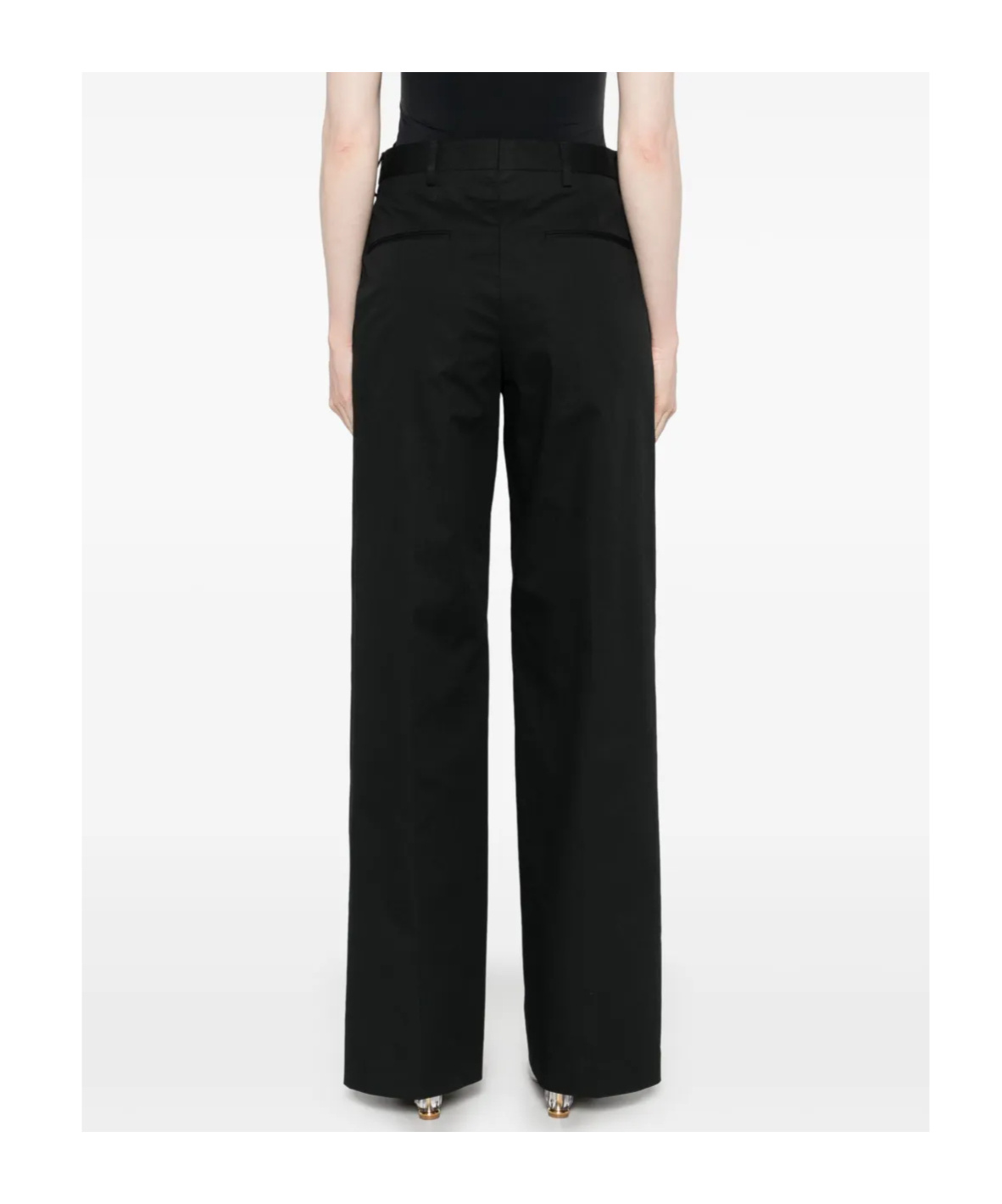 Dries Van Noten Women Portias Cotton Trousers In Black