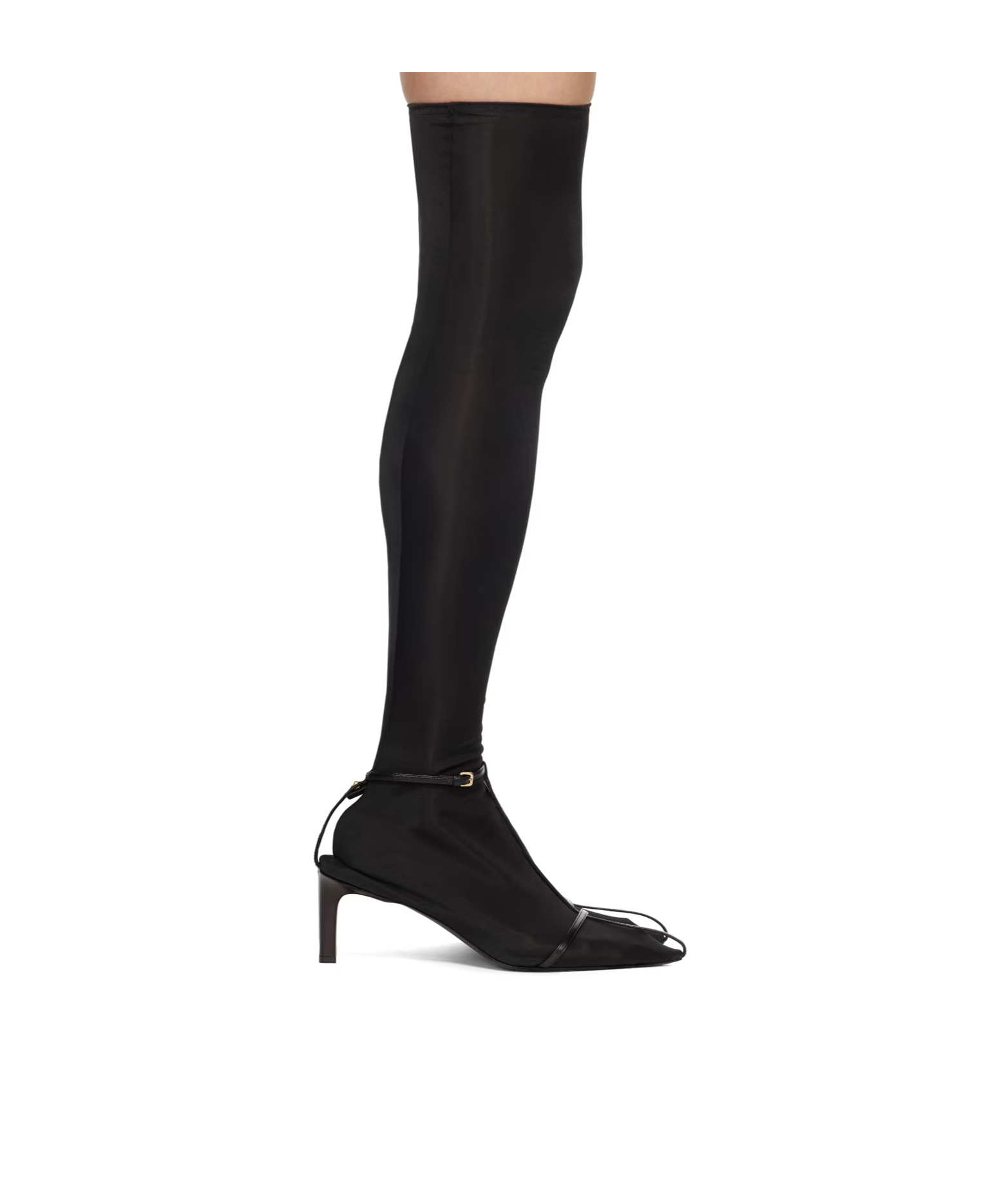 Jil Sander 75mm Sock-style Boots In Black