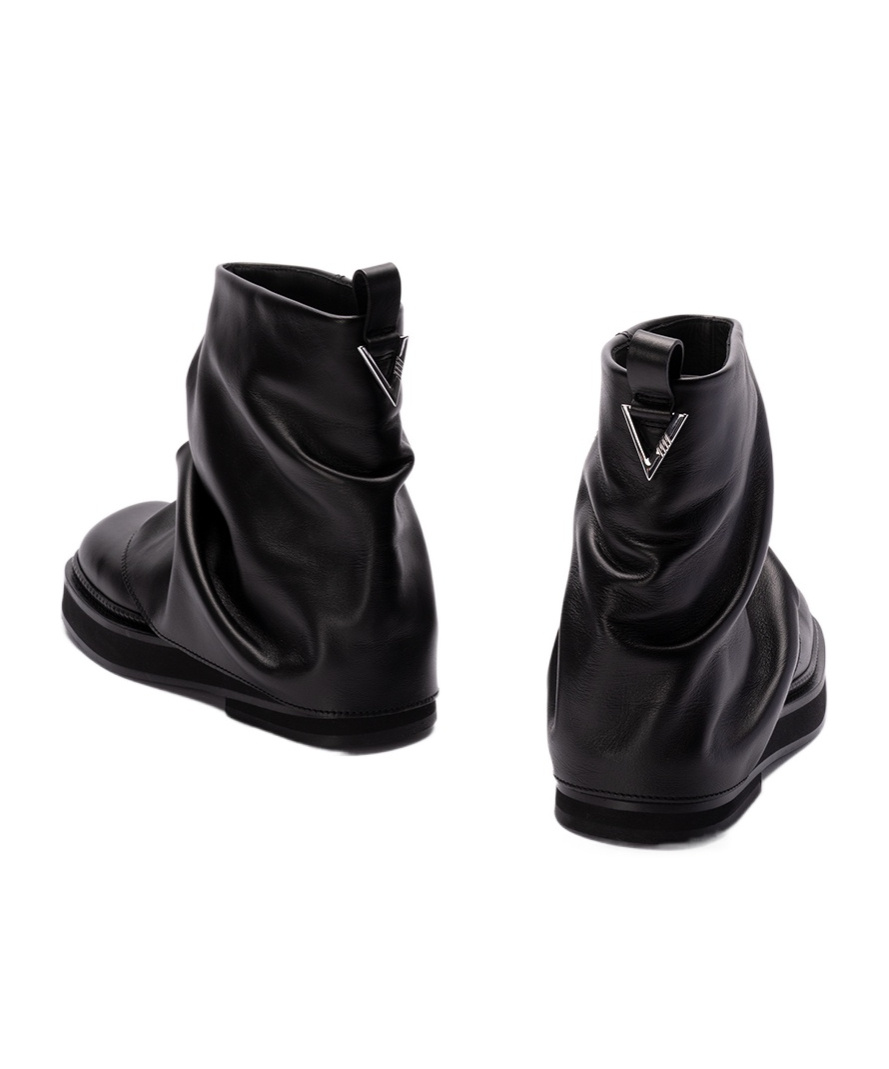 Shop Attico The Mini Robin Ankle Boots In Black
