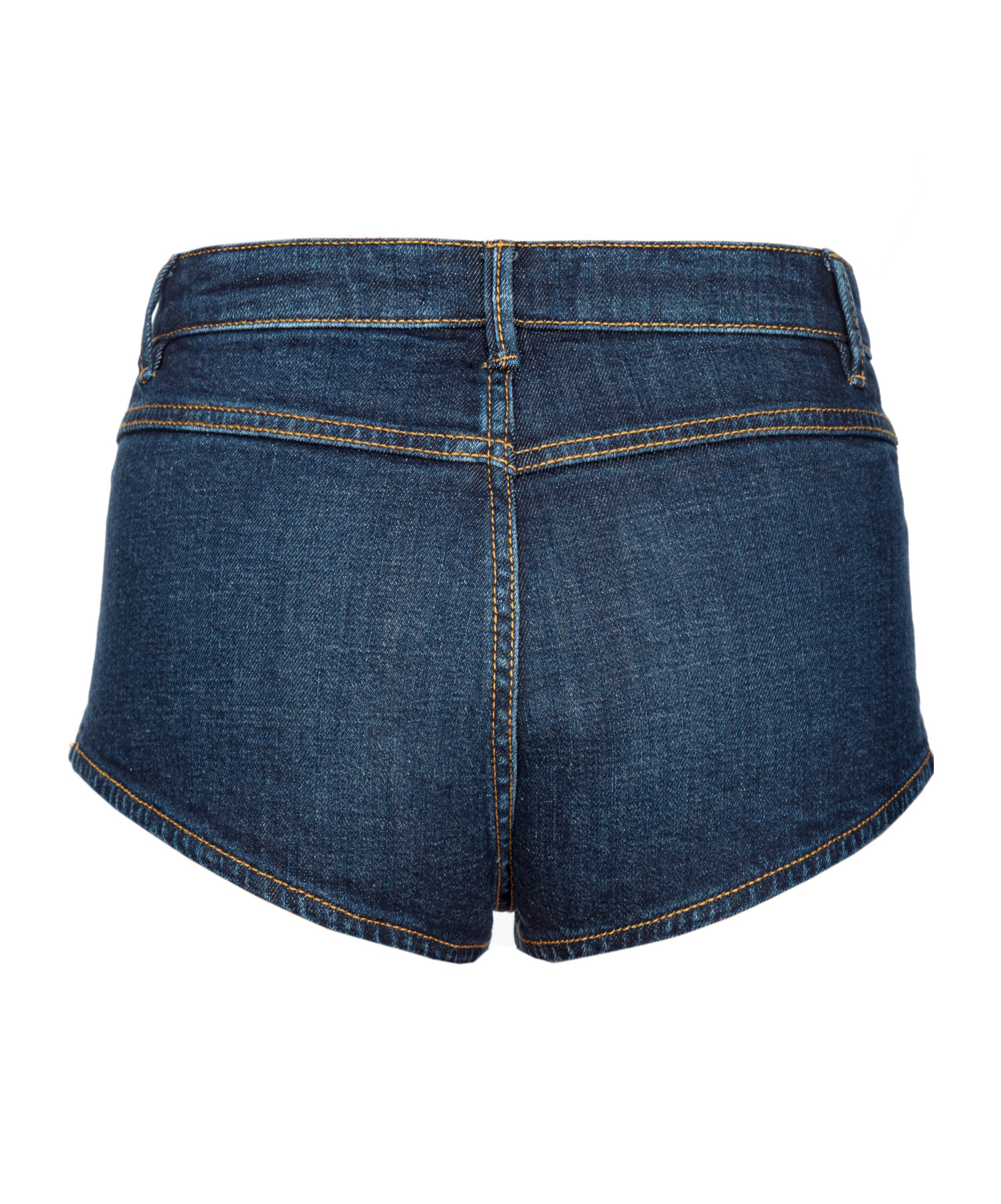 Pinko Belt-loop Denim Shorts In Blue