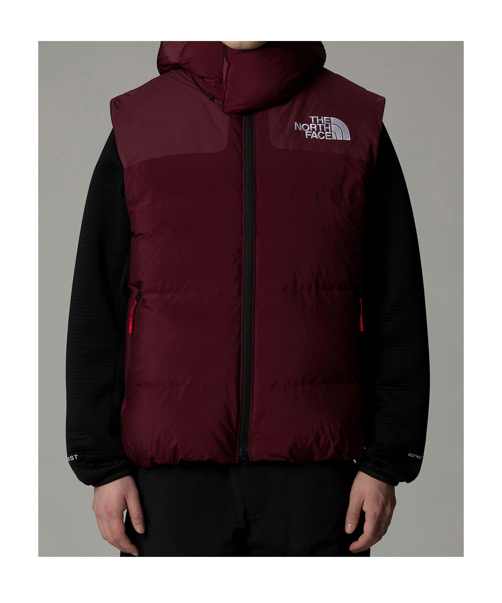 Shop The North Face Rmst Himalayan Baltoro Hodoed Down Jacket In Brown