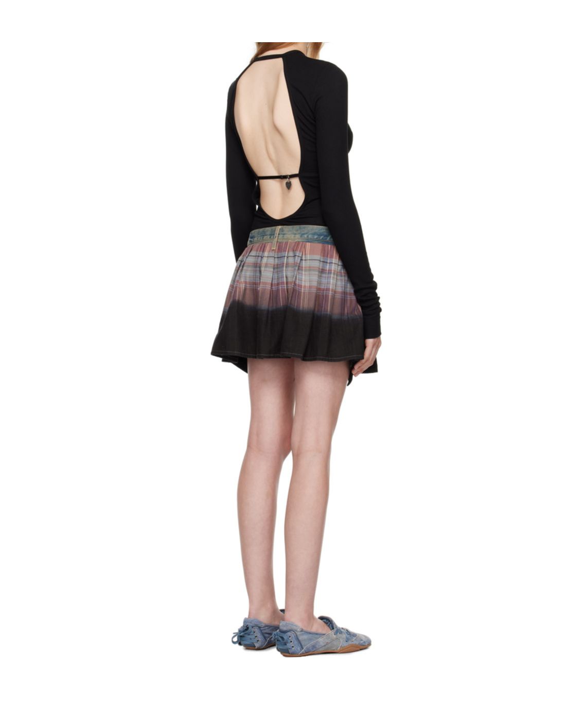 Acne Studios Long-sleeved Jumpsuit In Black
