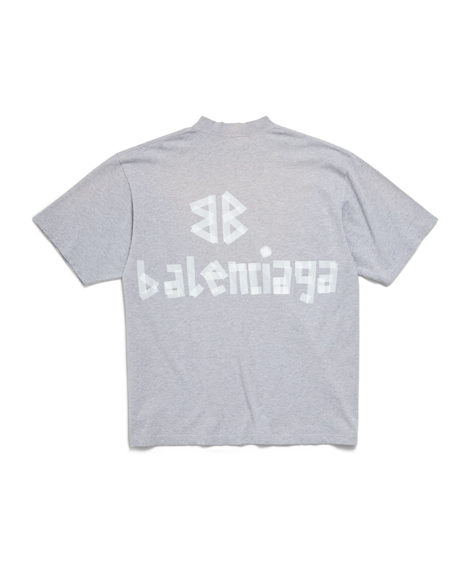 Balenciaga Men's New Tape Type Tr T-shirt Medium Fit In Grey In Gray