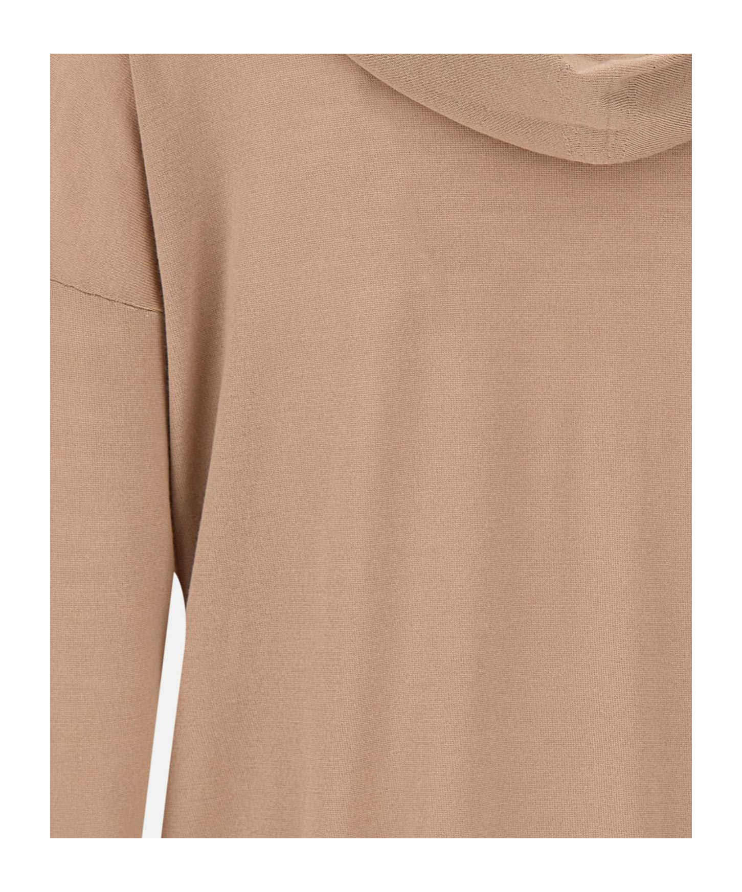 Eleventy Striped-trim Hooded Zip Cardigan In Brown