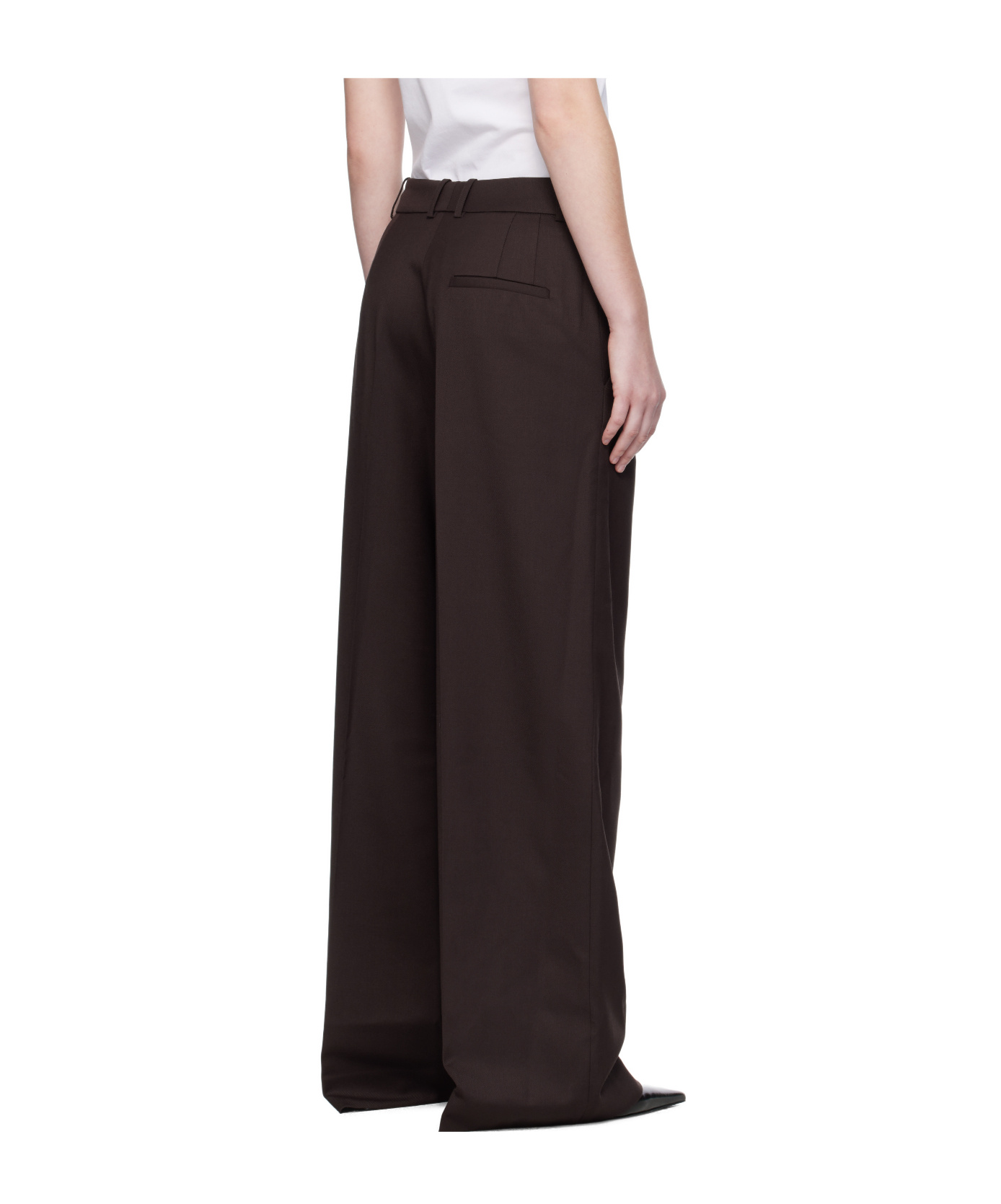 The Frankie Shop Brickell Trousers In Black
