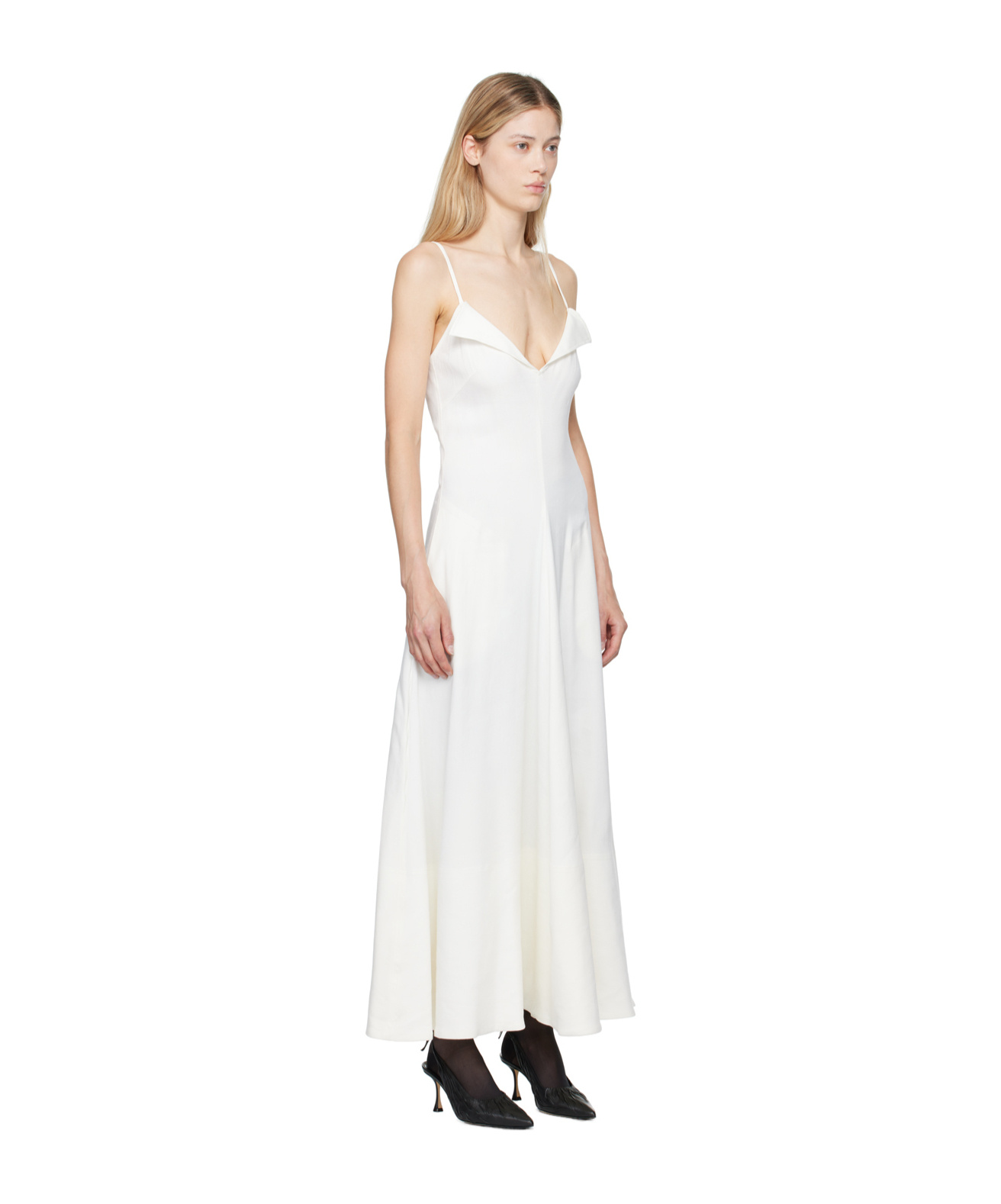 Shop Proenza Schouler Ruby Thin Strap Dress In White