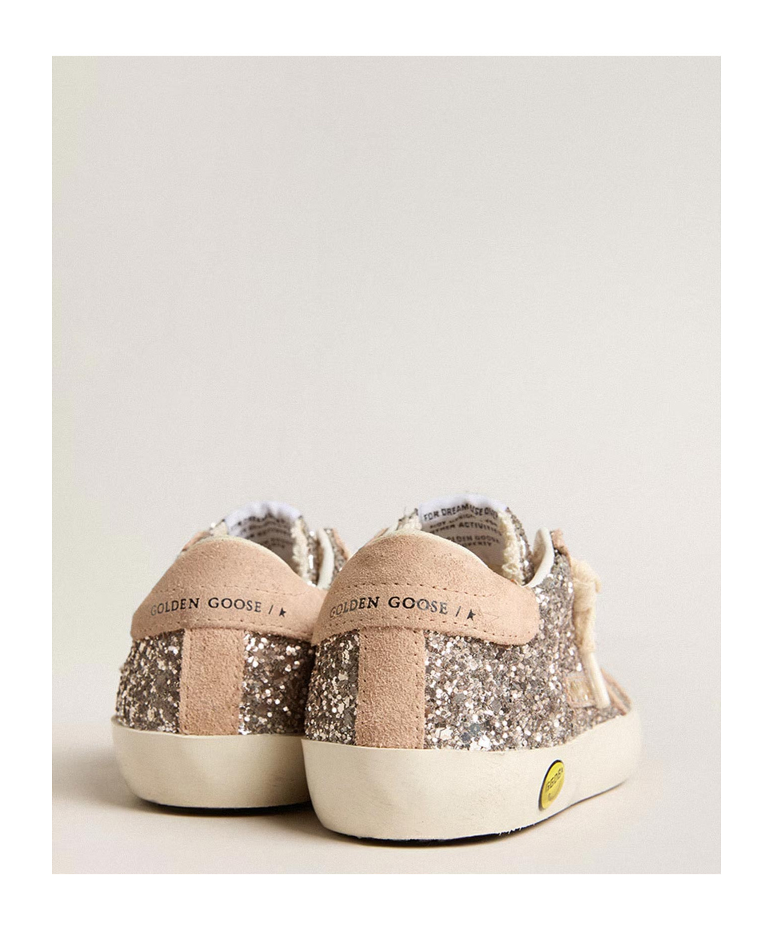 Golden Goose Round-head Sneakers In Nude