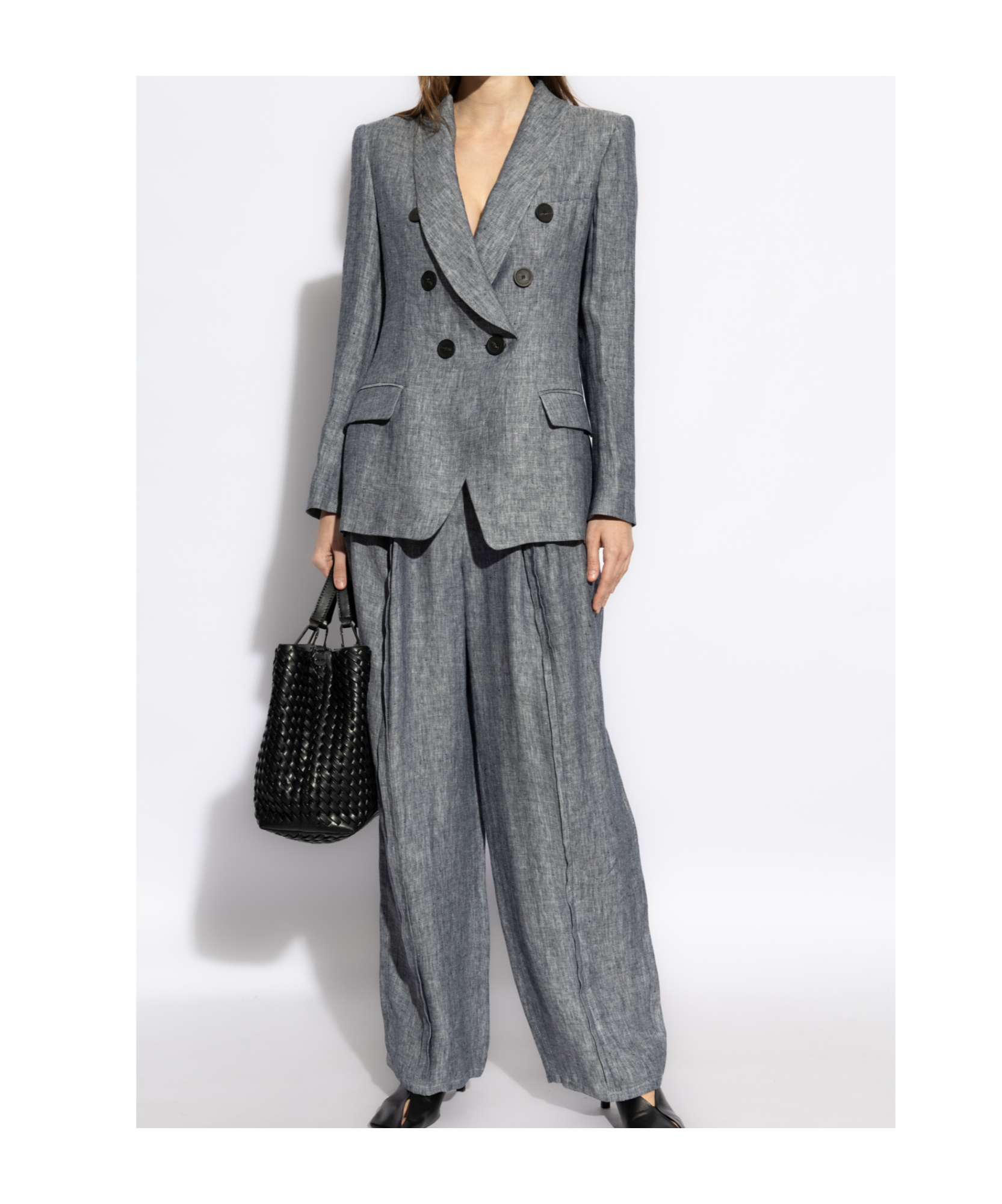 EMPORIO ARMANI DOUBLE-BREASTED BLAZER