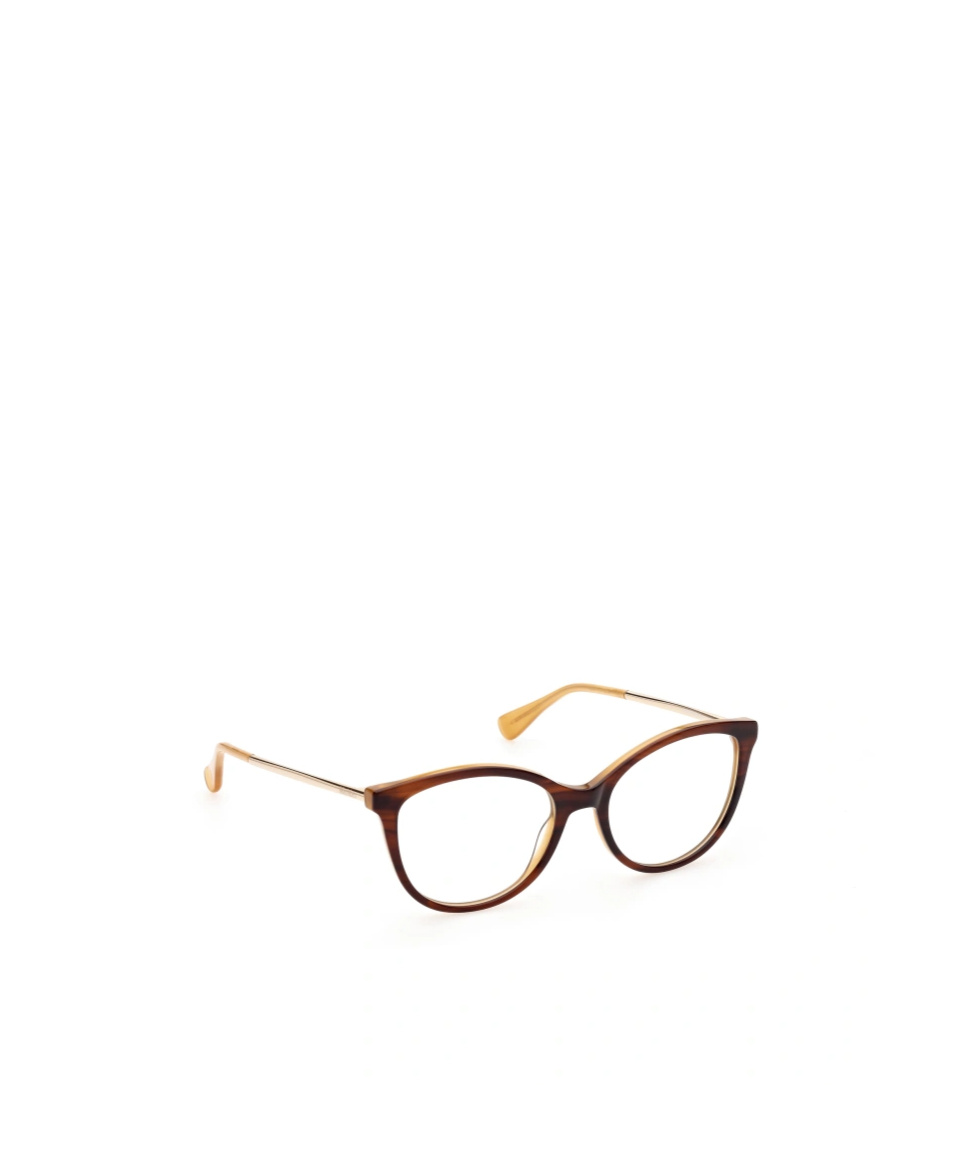Max Mara Wayfarer-frame Optical Glasses In Nude