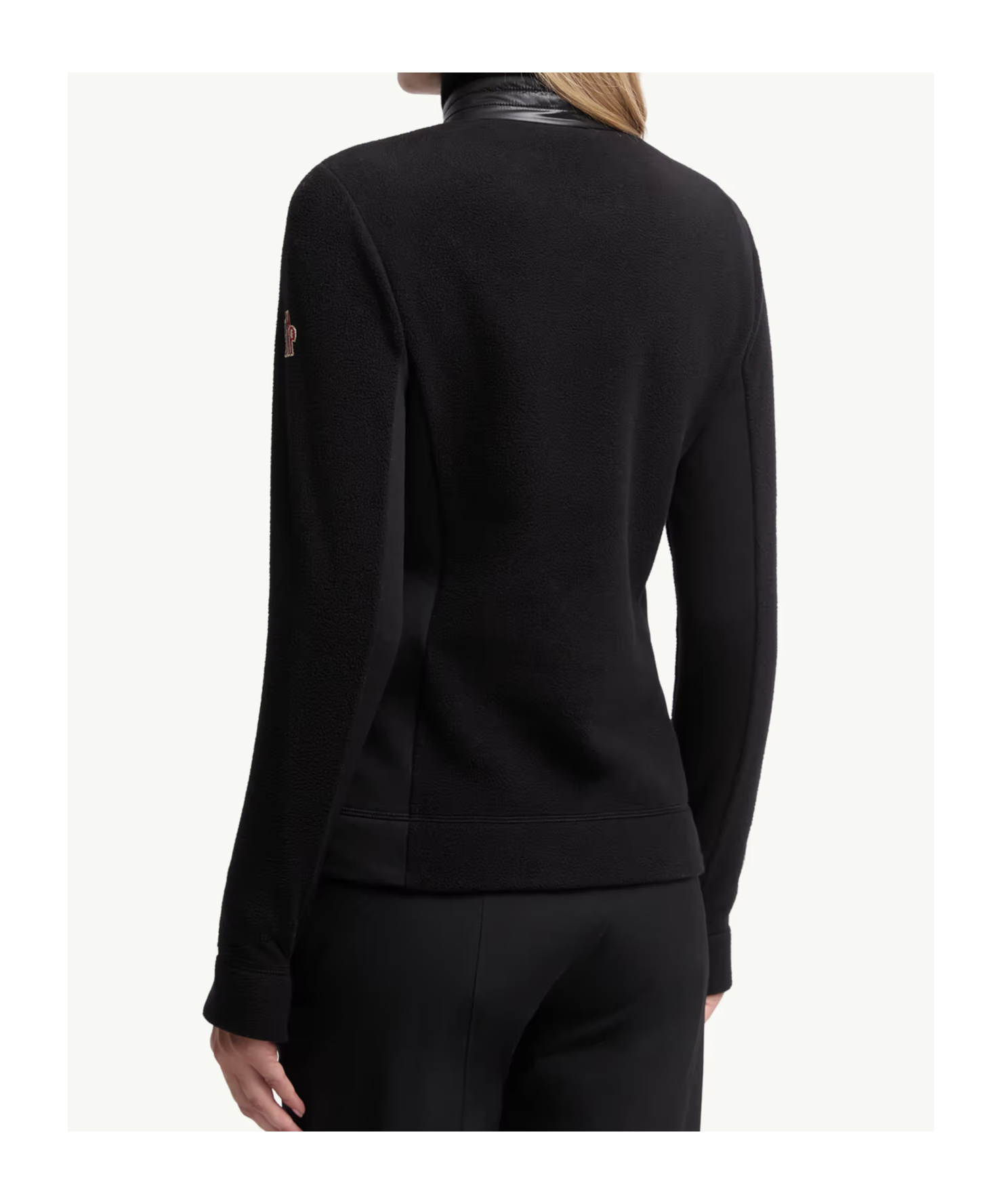 Moncler Half-zip Sweatshirt In Black