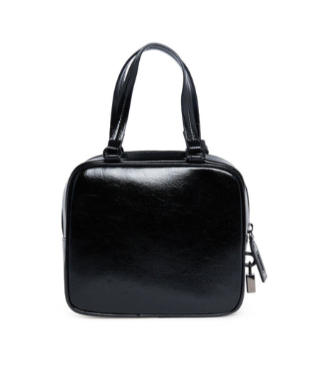 Shop N°21 Logo Print Shoulder Bag In Black