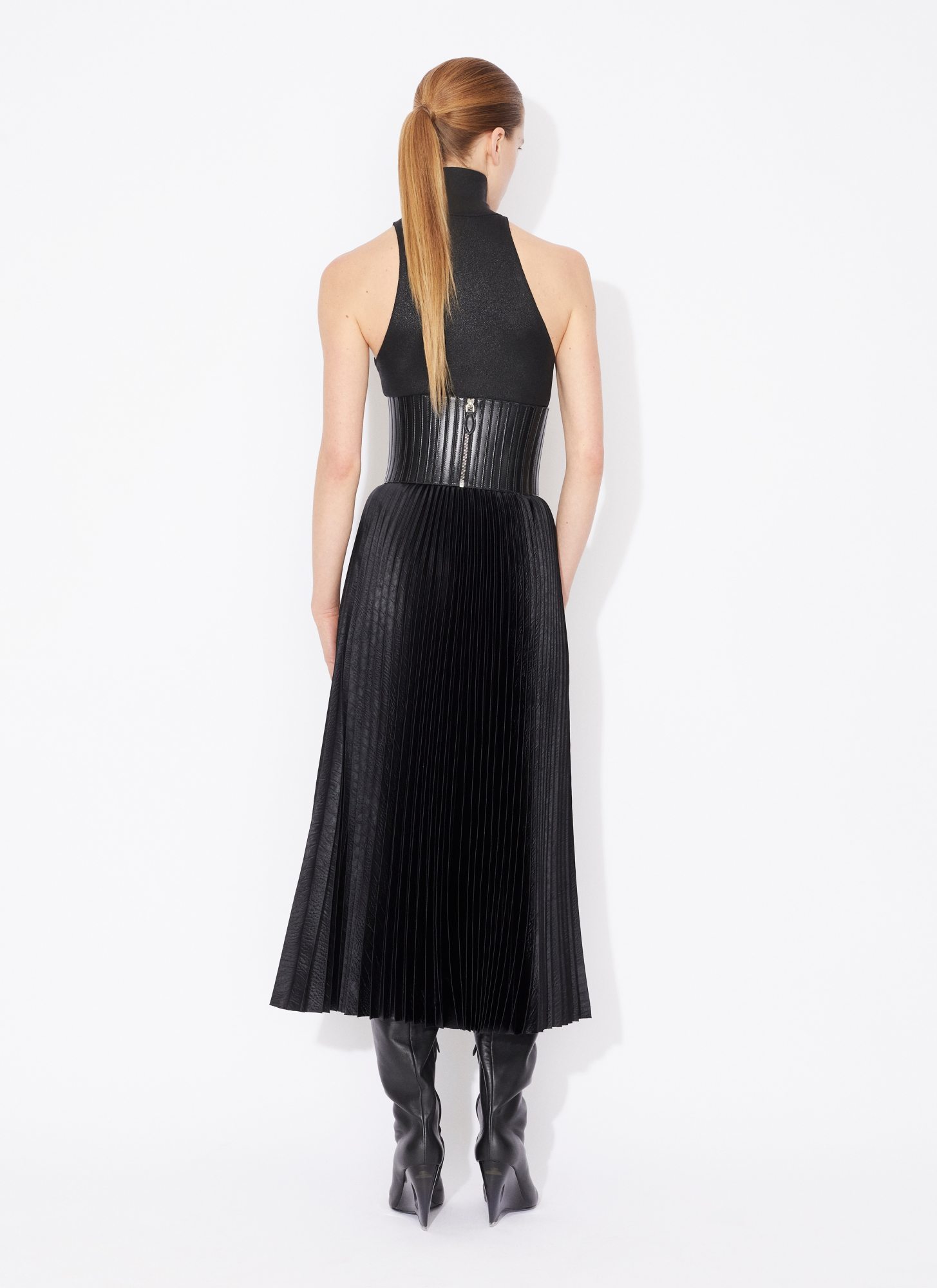 ALAÏA PLEATED SKIRT