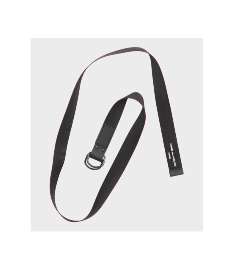 COMME DES GARÇONS LOGO BELT 