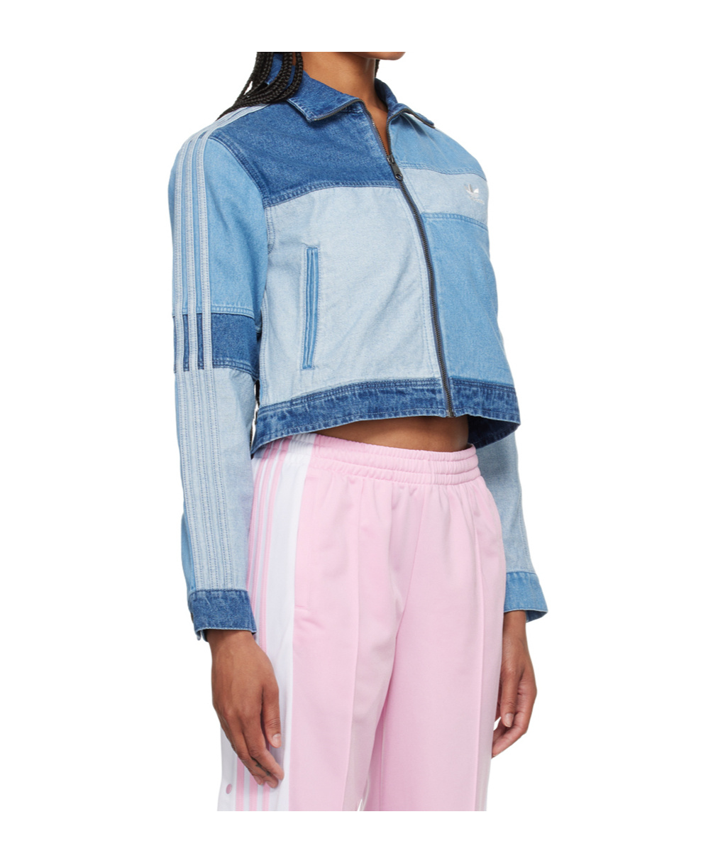ADIDAS ORIGINALS LAPEL DENIM JACKET 