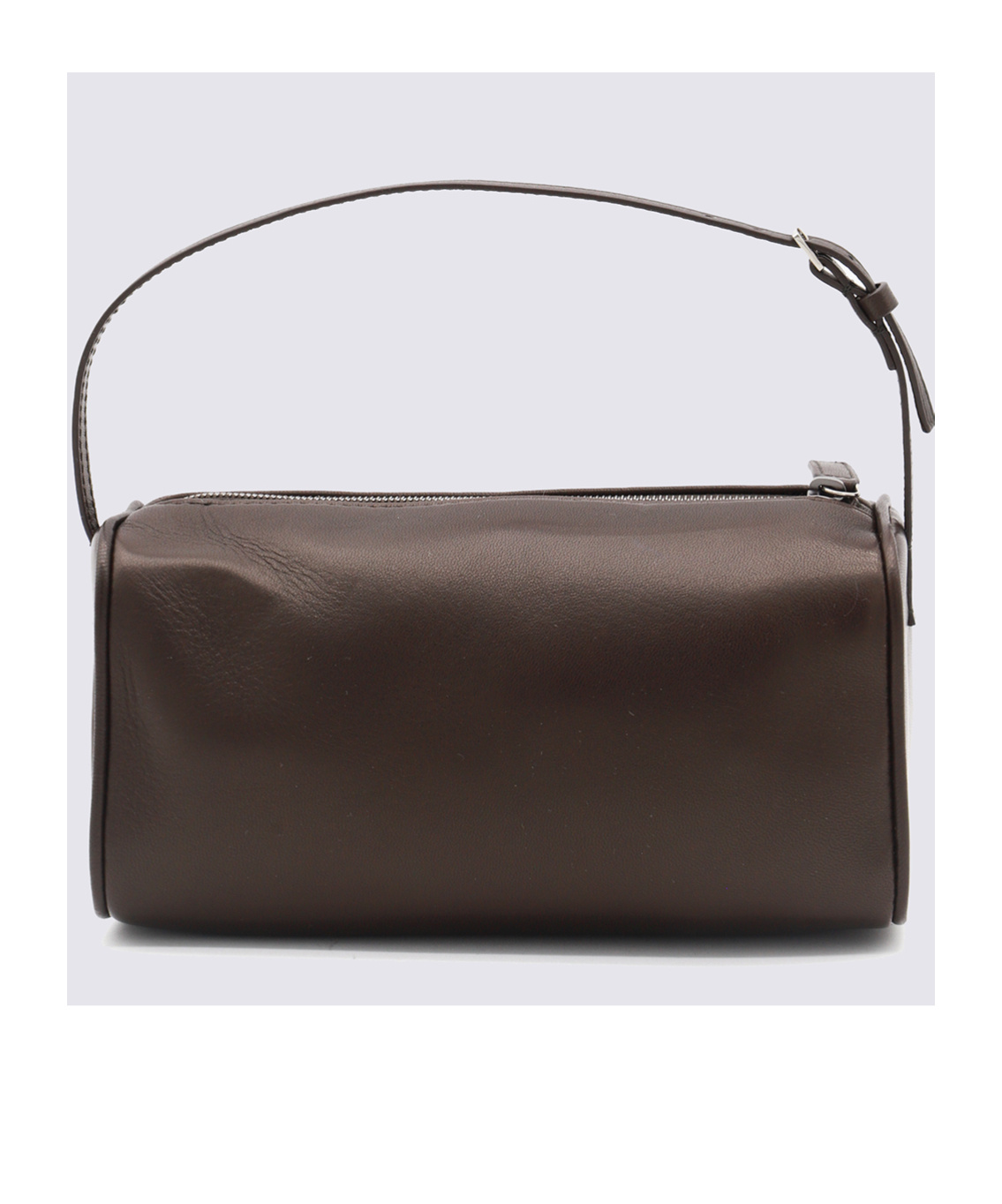 The Row Logo Shoulder Bag In Black