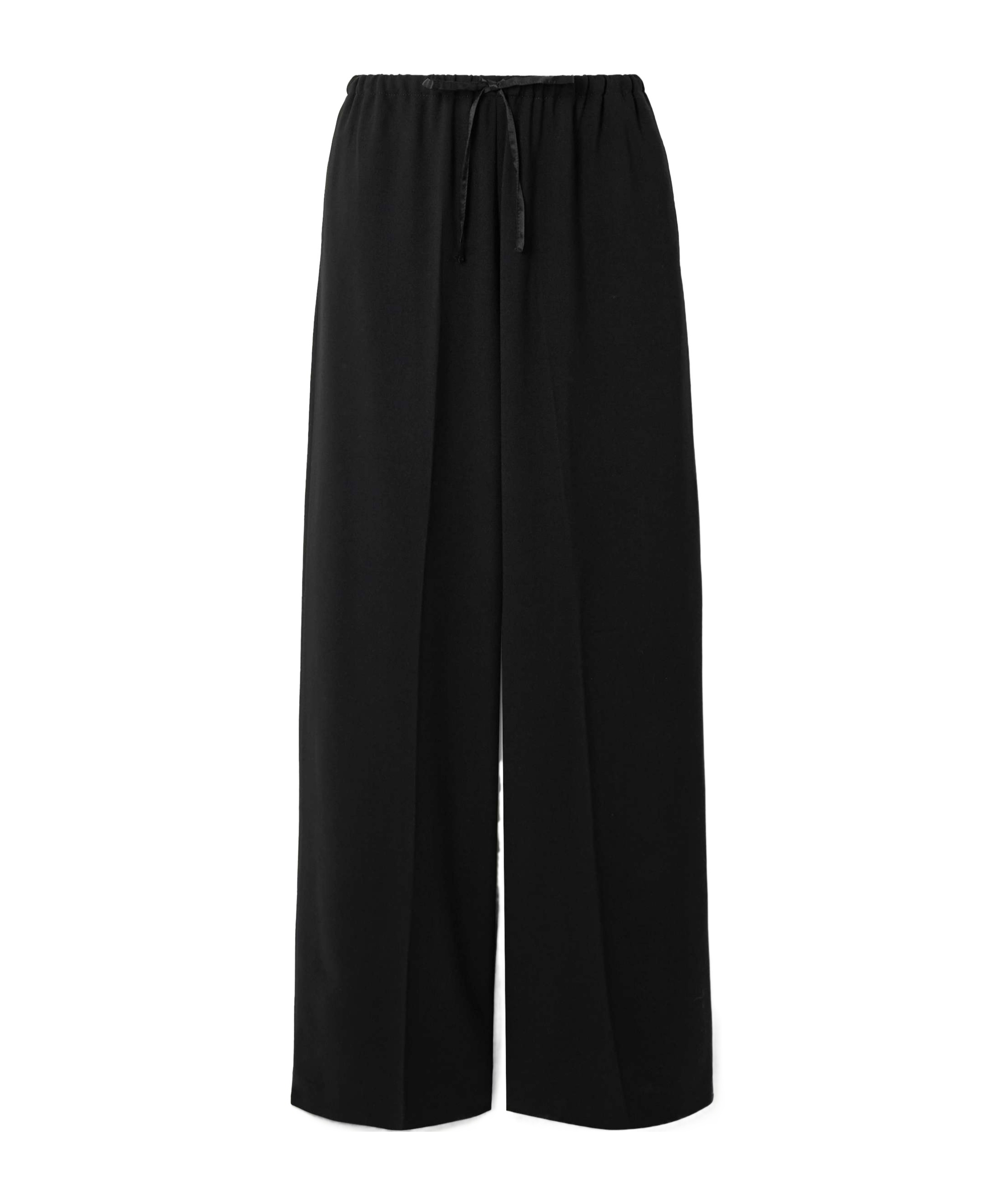 Dries Van Noten Elastic Waist Casual Pants In Black