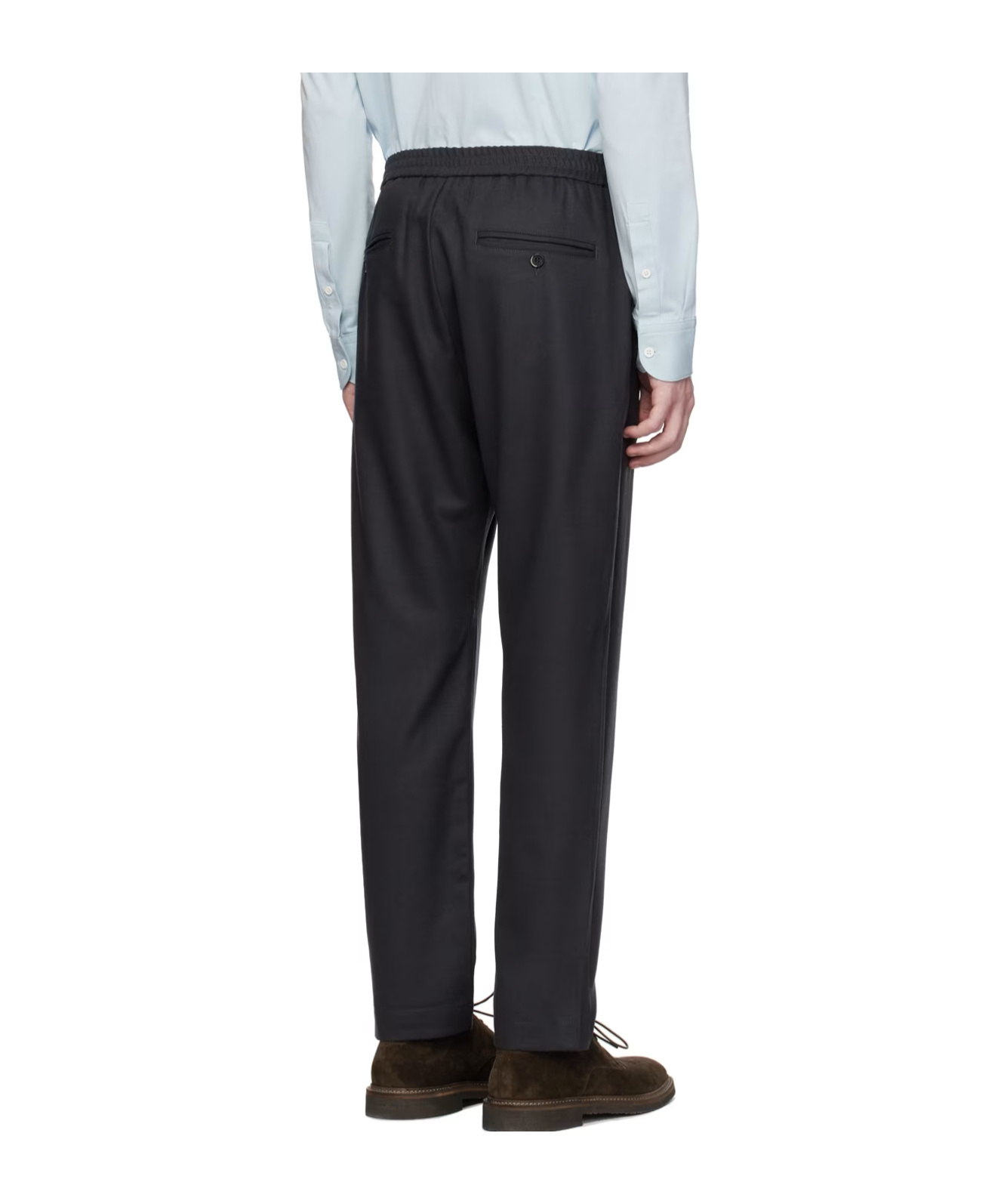 Shop Barena Venezia Riobarbo Frare Four Bags Of Casual Pants In Black