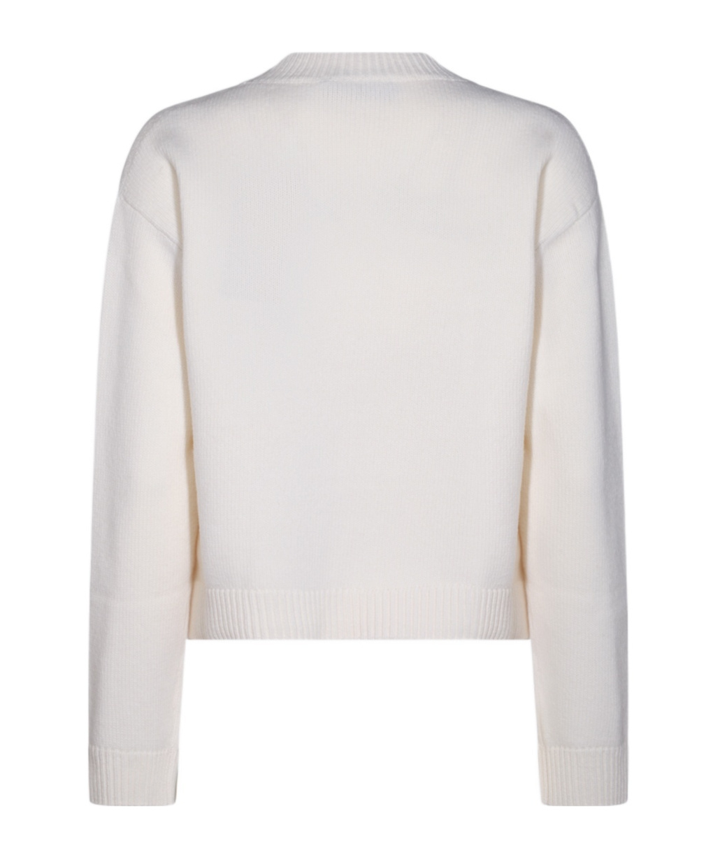 Gucci Ivory Wool Knitwear In White