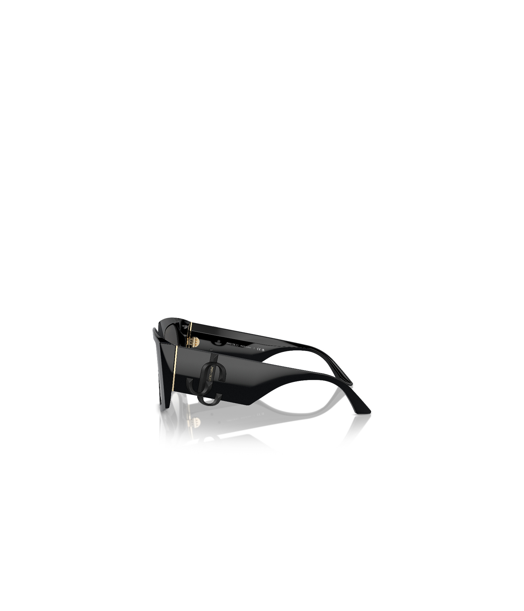 Jimmy Choo Eyewear Square Frame Sunglasses In Black