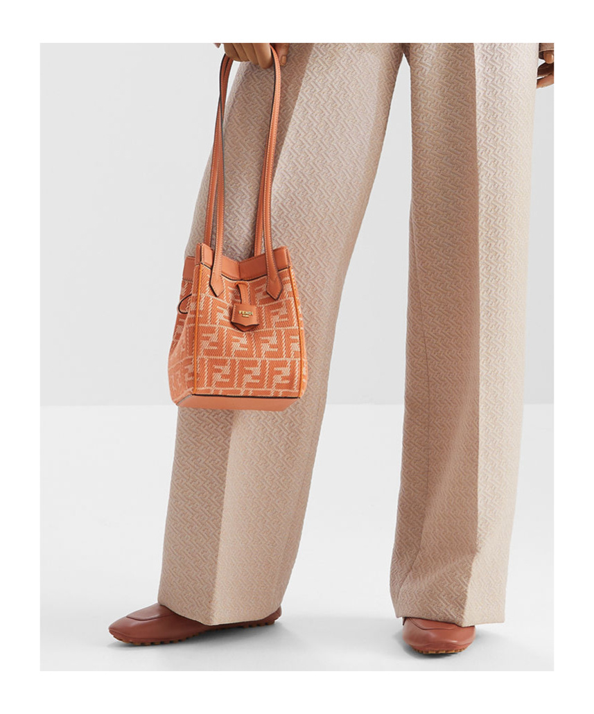 Fendi Baguette Driving Shoes In Brown
