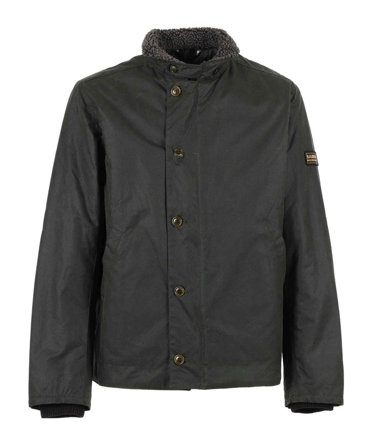 Barbour Long Sleeve Jacket In Gray
