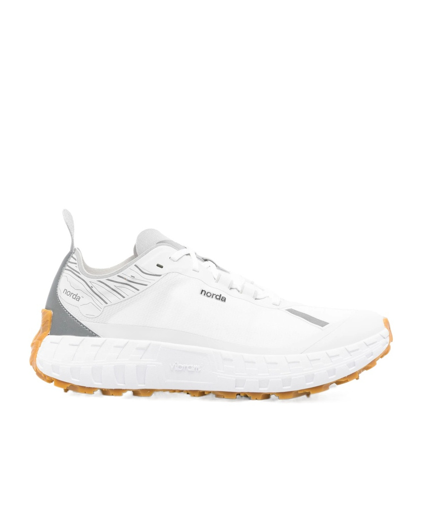Shop Norda Lace-up Sneakers In White