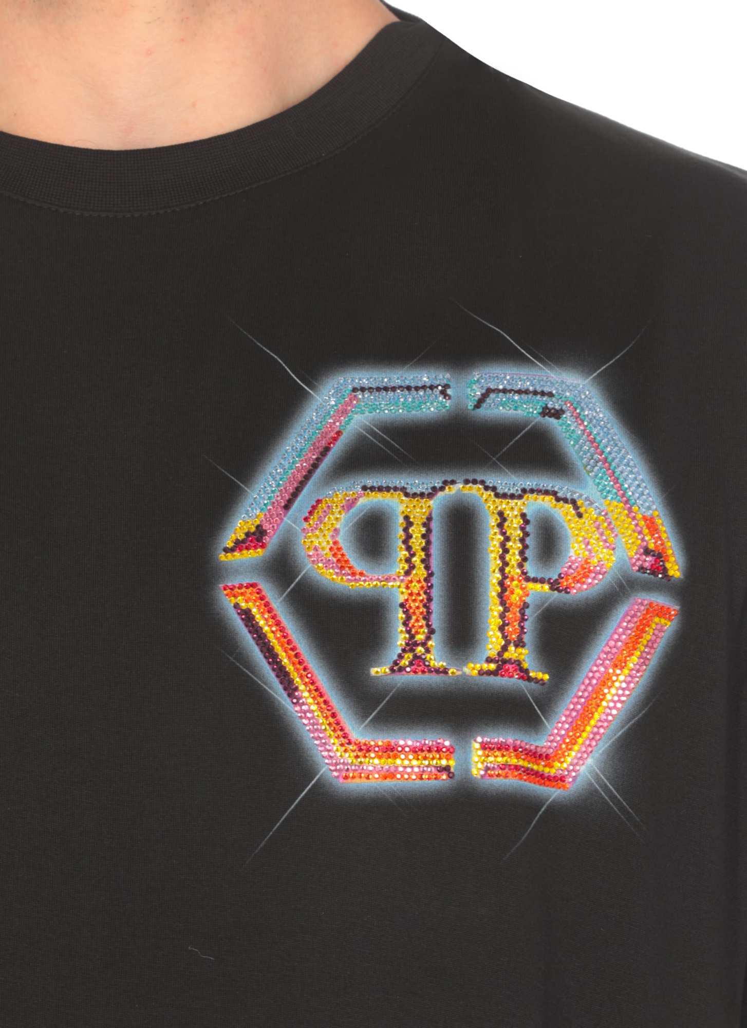 Philipp Plein T-shirt With Logo In Black