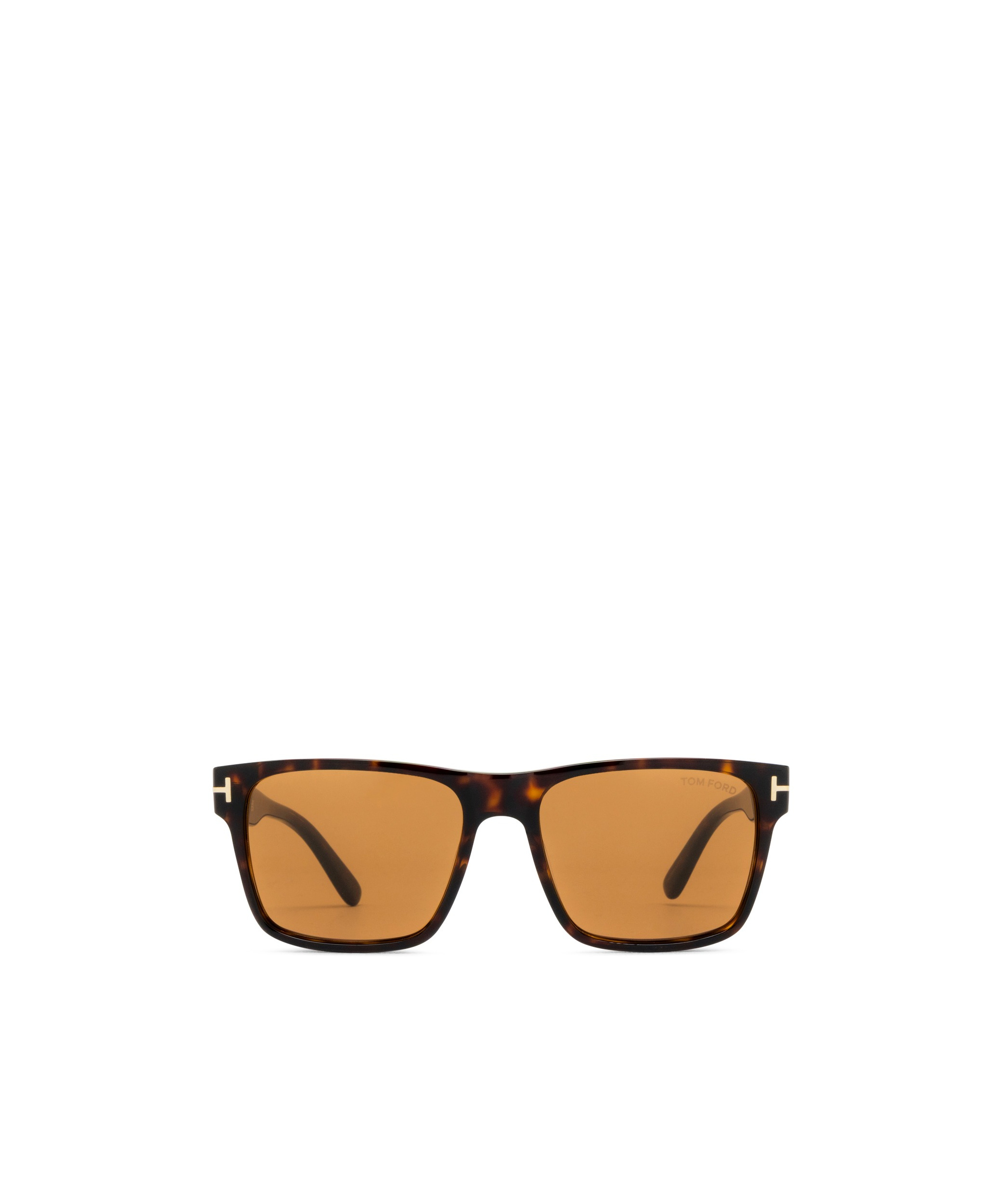 Tom Ford Eyewear Calder Square Frame Sunglasses In Brown