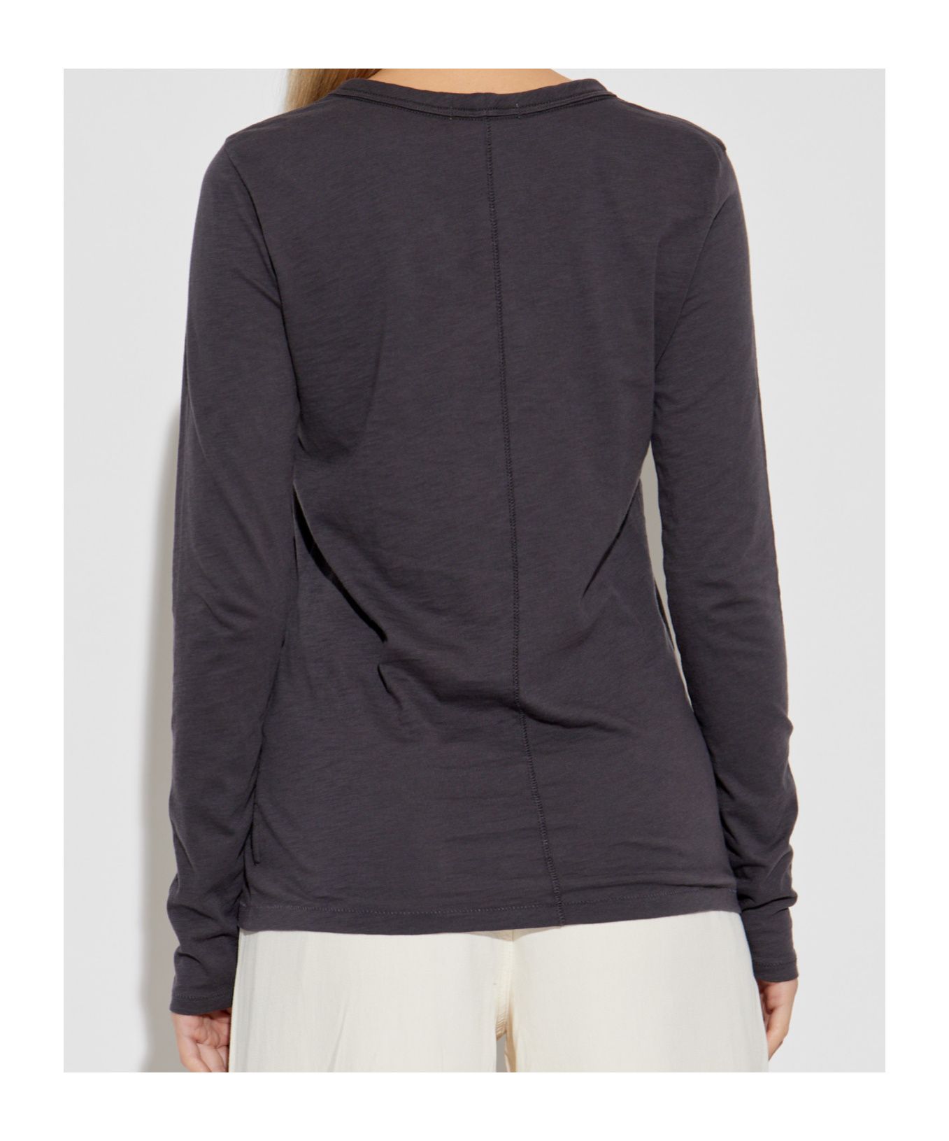 Rag & Bone Organic Cotton T-shirt In Black