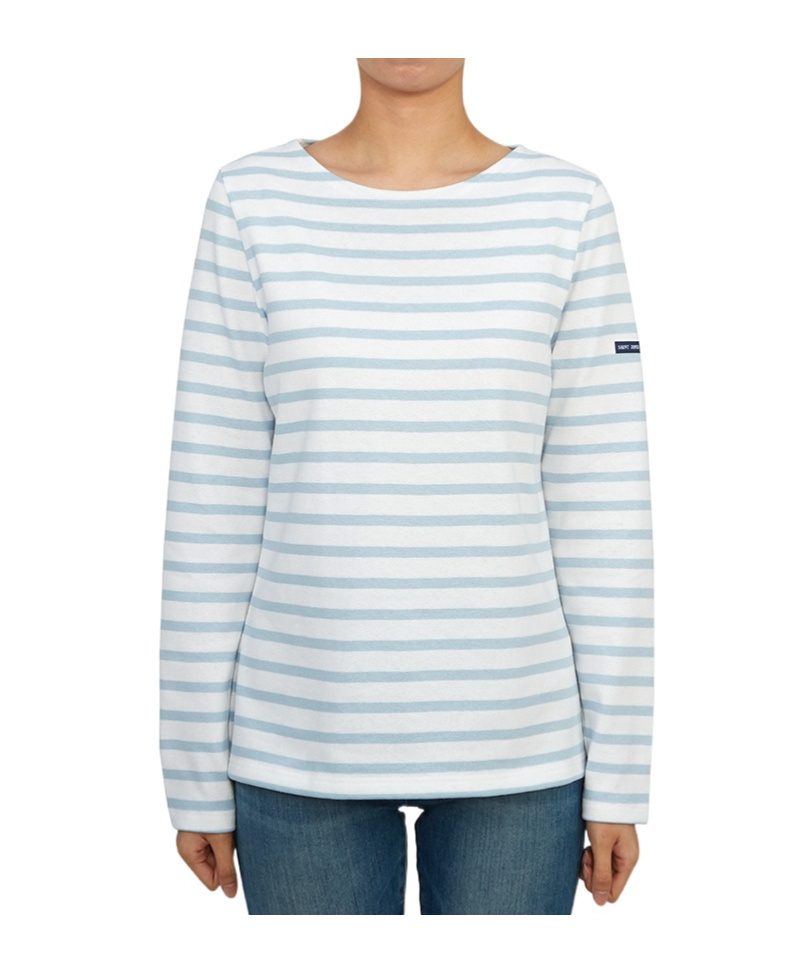 Saint James Long-sleeved T-shirt In White