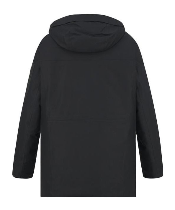 Hugo Boss Long-sleeved Parka In Black