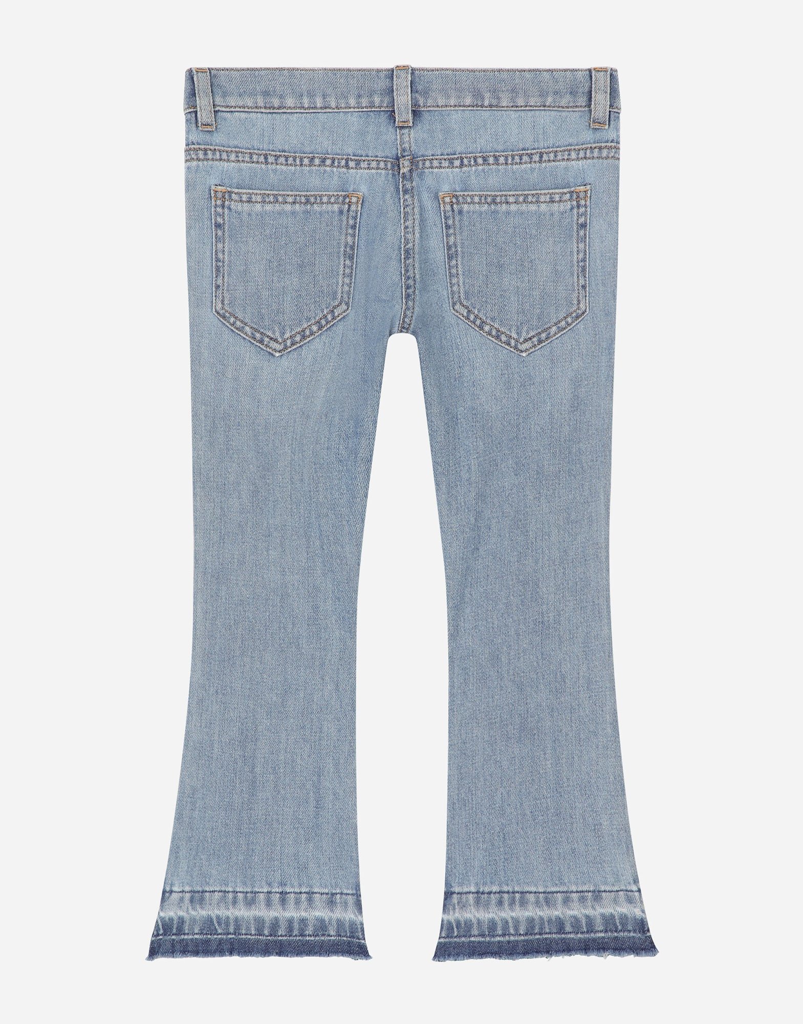 Dolce & Gabbana Cropped Low-rise Jeans In Gray