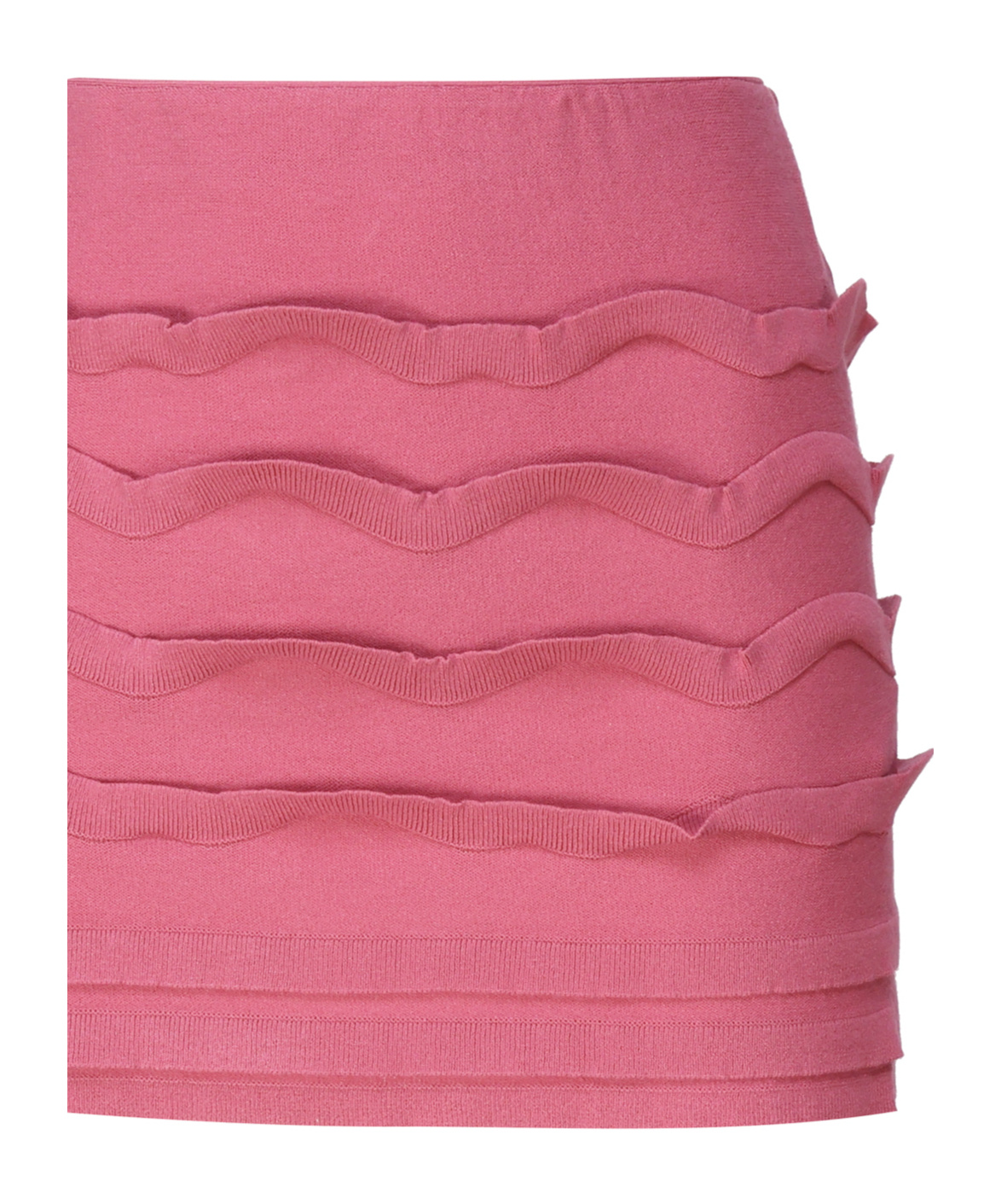 Blumarine Elastic Waist Skirt In Pink