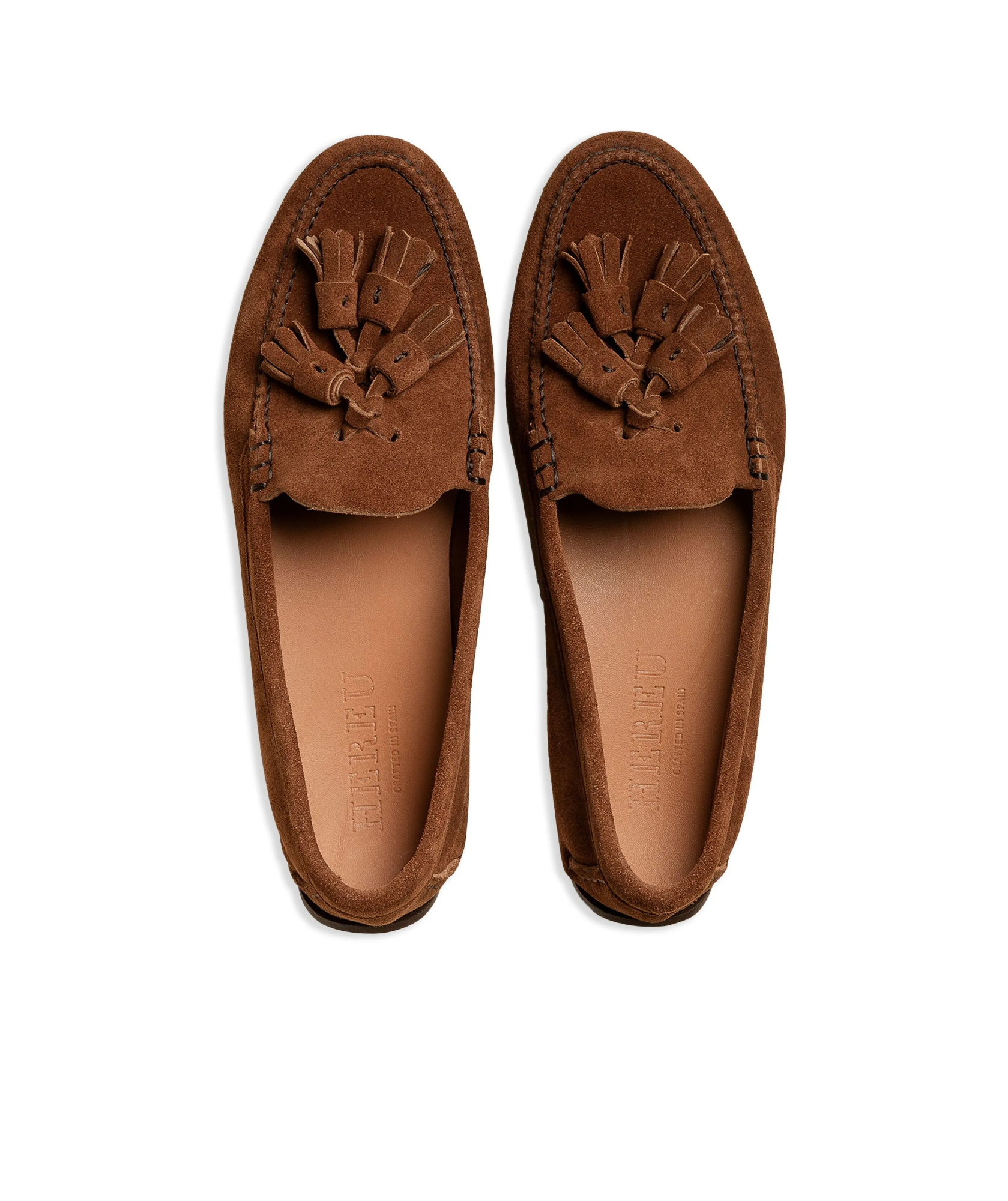Hereu Castalla Driver Loafer In Brown