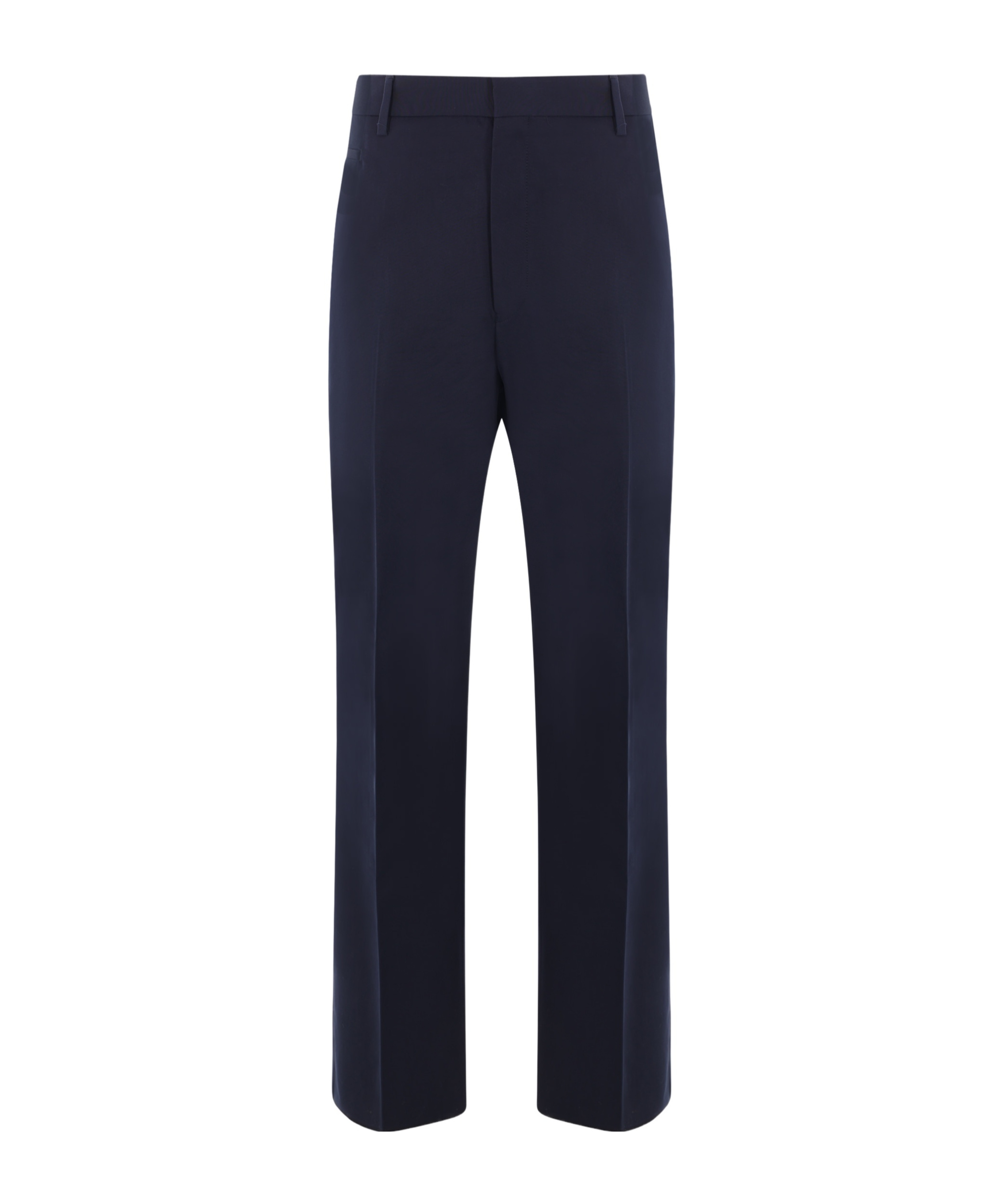 Ferragamo Straight Casual Pants In Black