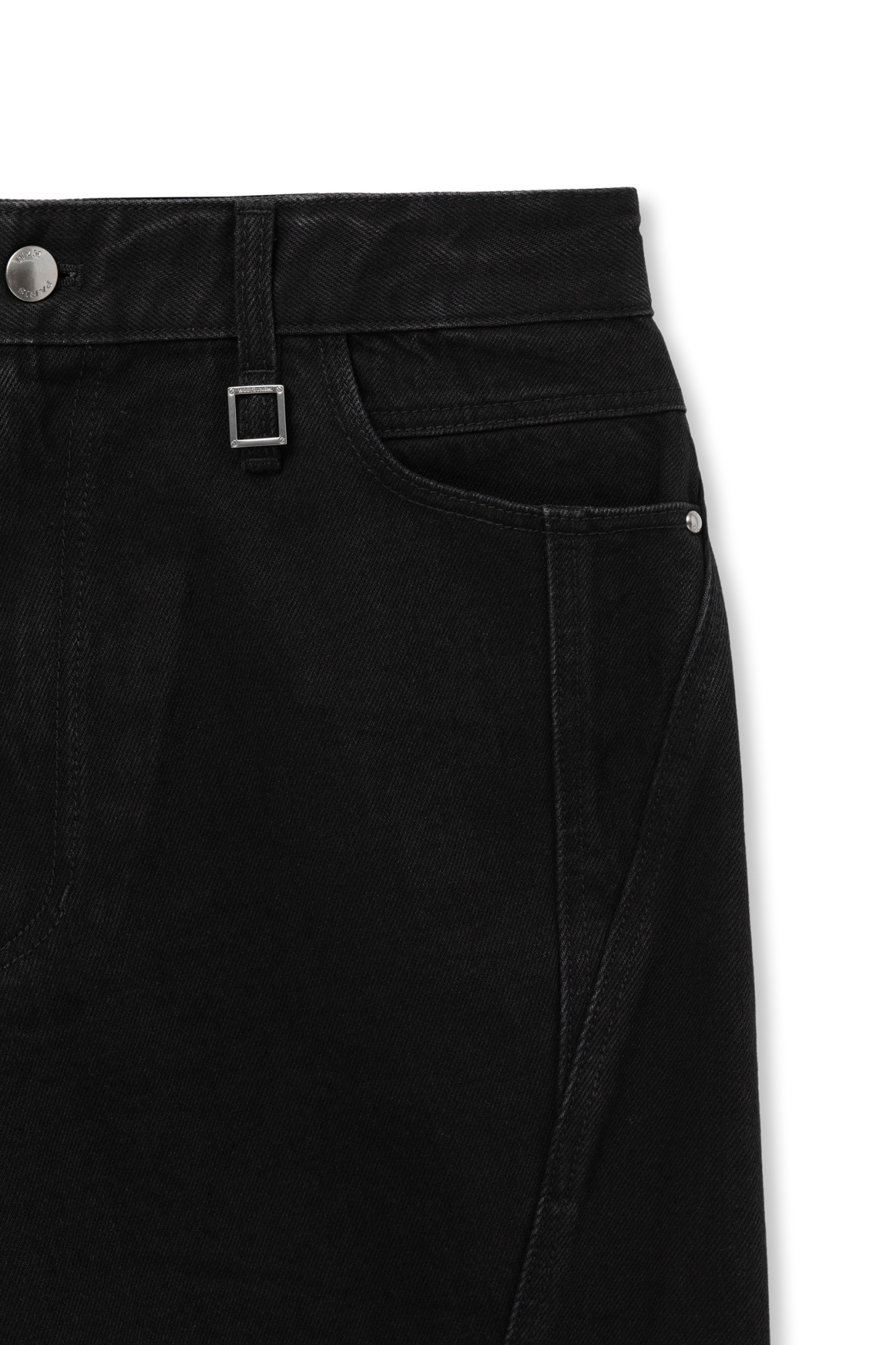 Wooyoungmi Stitched Jeans In Black