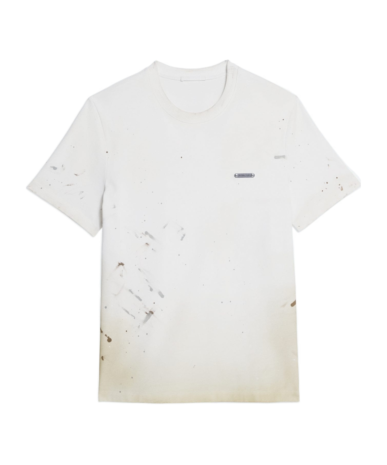 Helmut Lang Item O-neck Short-sleeved T-shirt In White