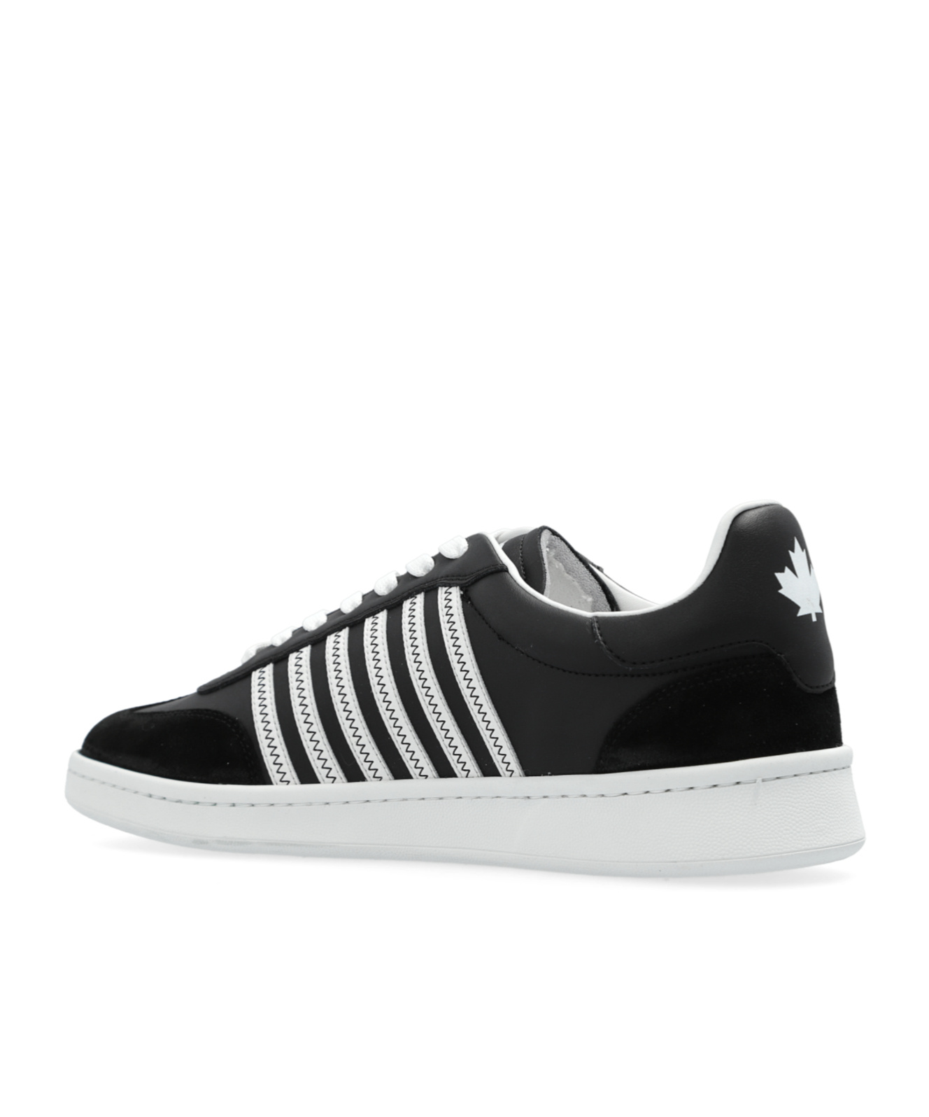 DSQUARED2 DSQUARED2 ROUND TOE LOW-TOP SNEAKERS
