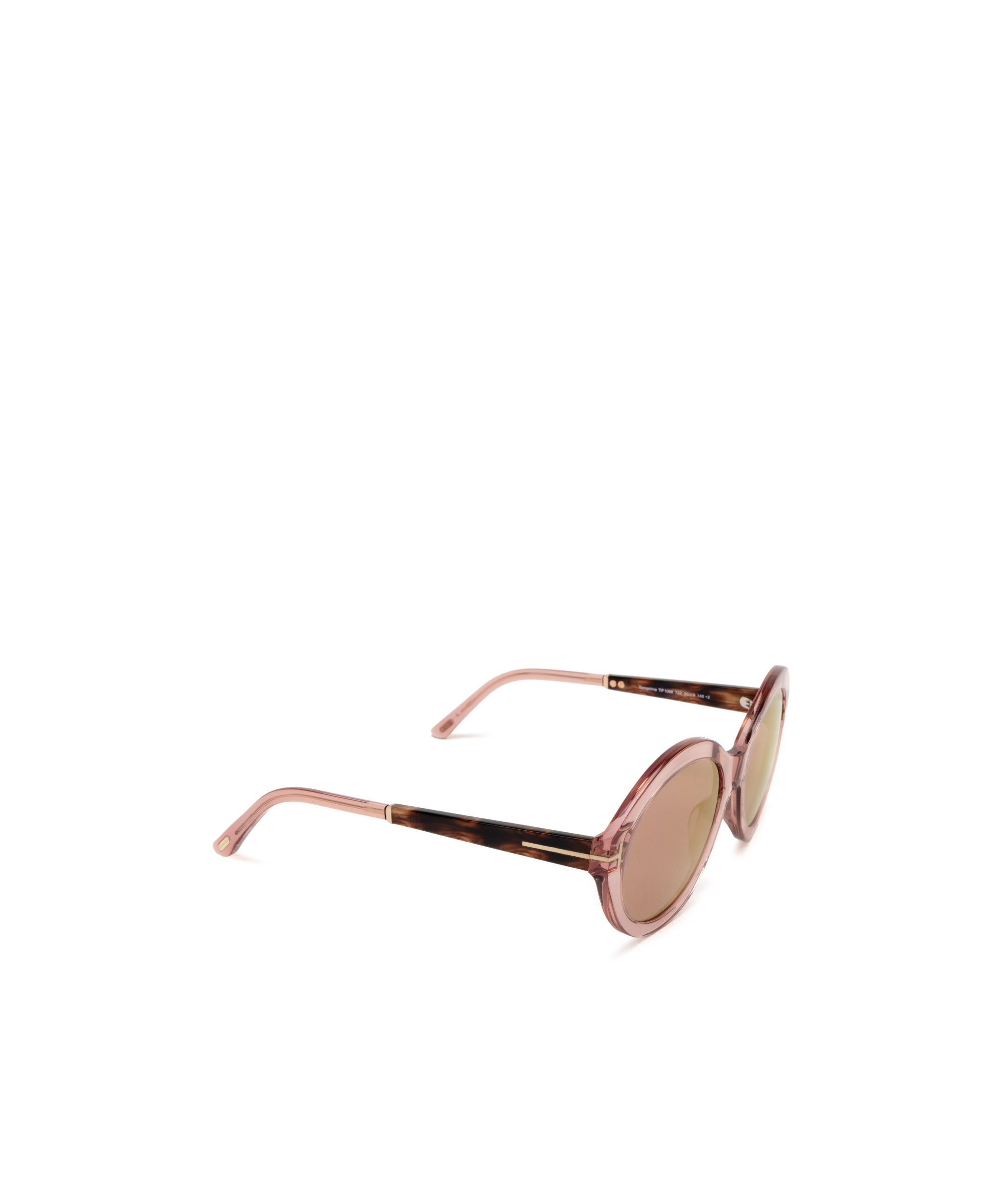 Tom Ford Eyewear Round-frame Sunglasses In Brown